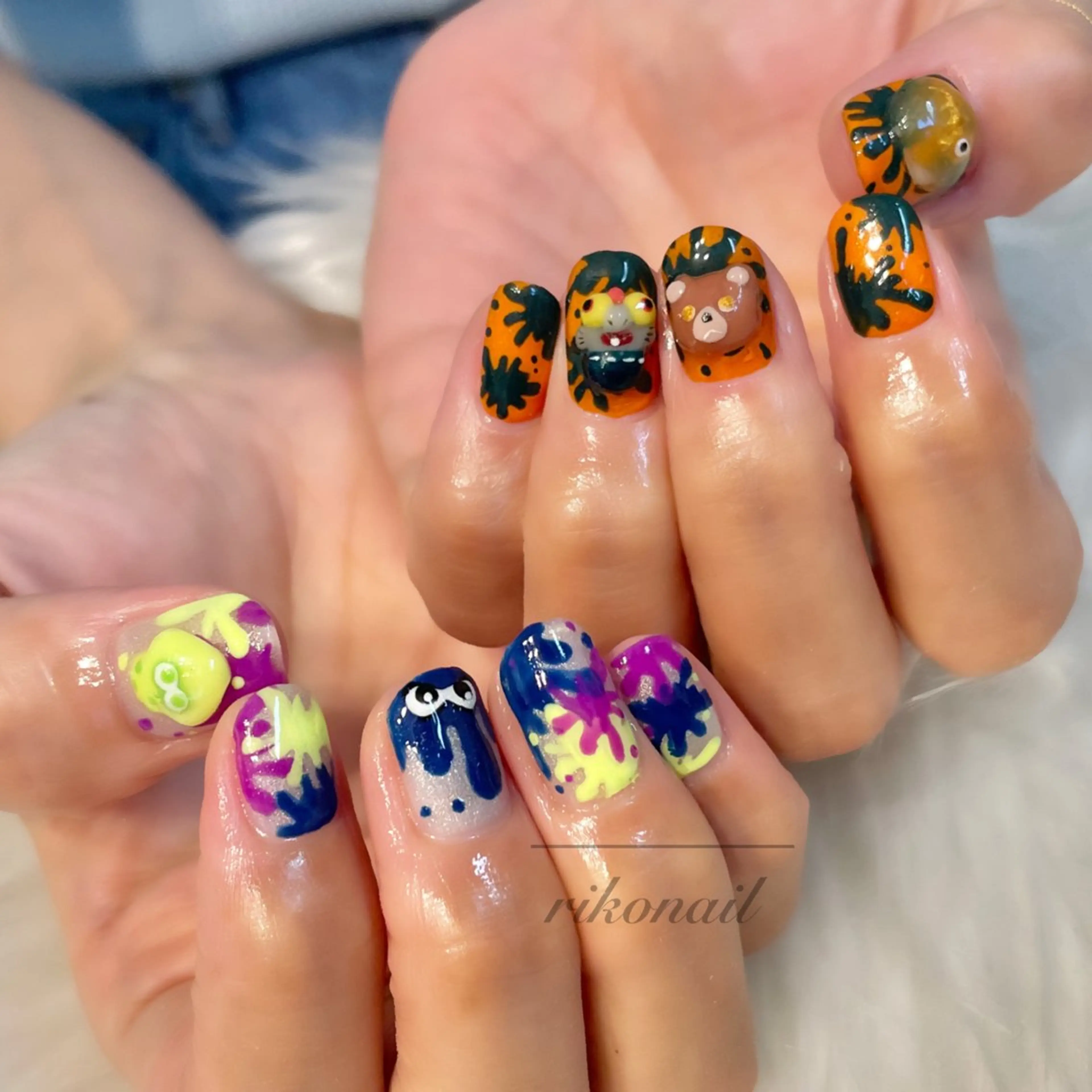 ネイル ハンドネイル riko nailのネイルデザイン