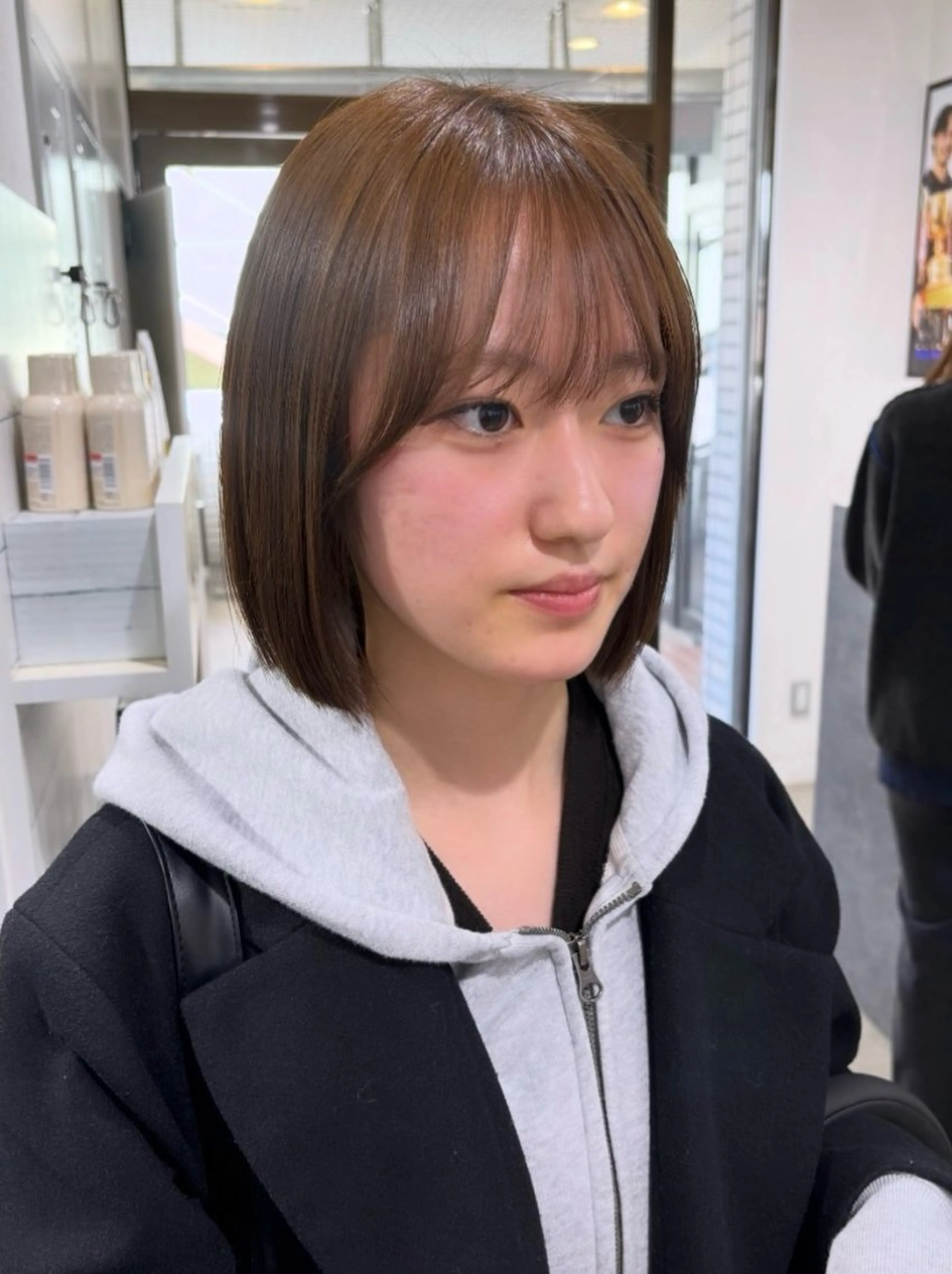 ショート ボブ カット 韓国ヘア🇰🇷 HINAのヘアスタイル