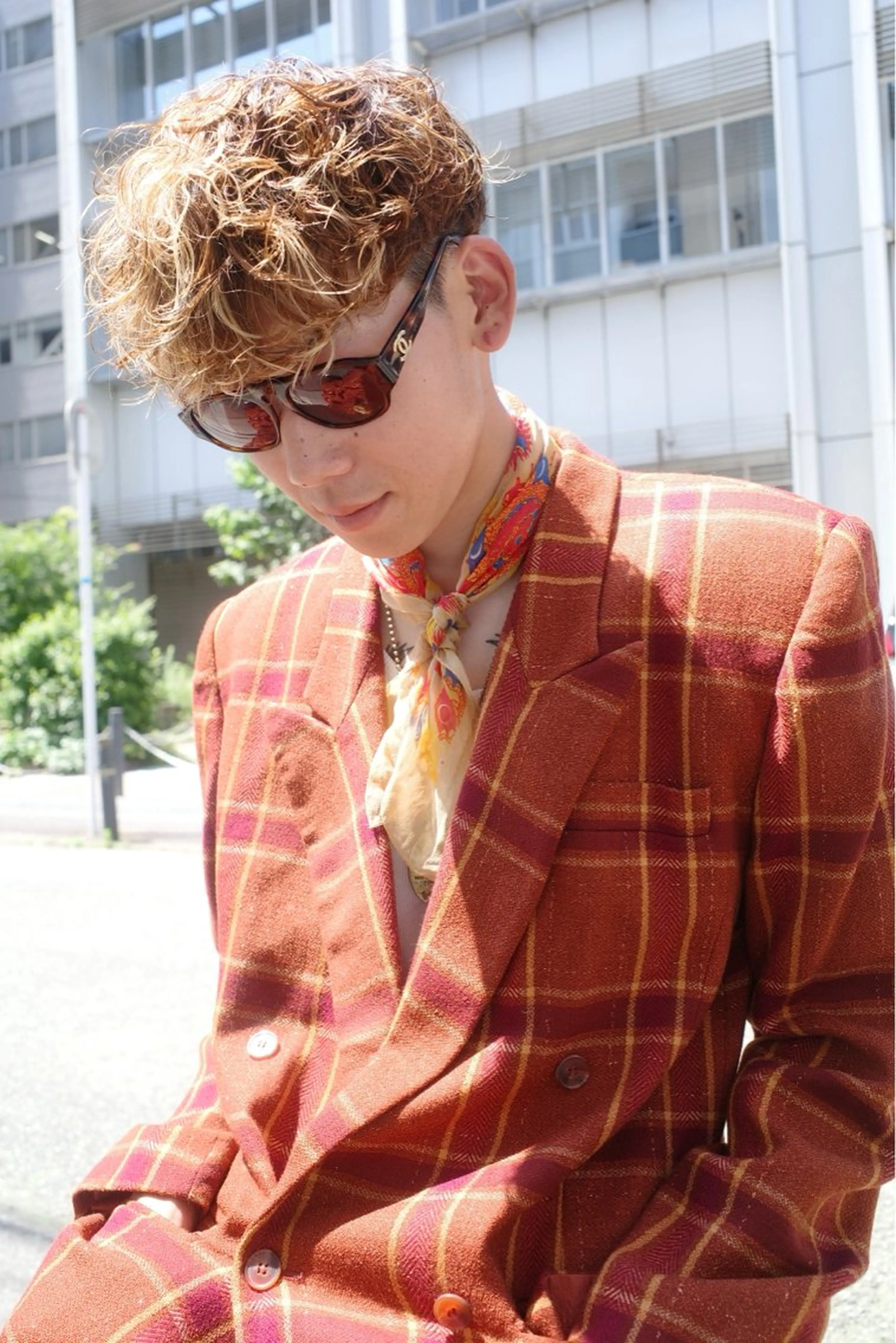 メンズ カット ヘアカラー パーマ 【Pia】吉谷 翔陽/メンズパーマのヘアスタイル