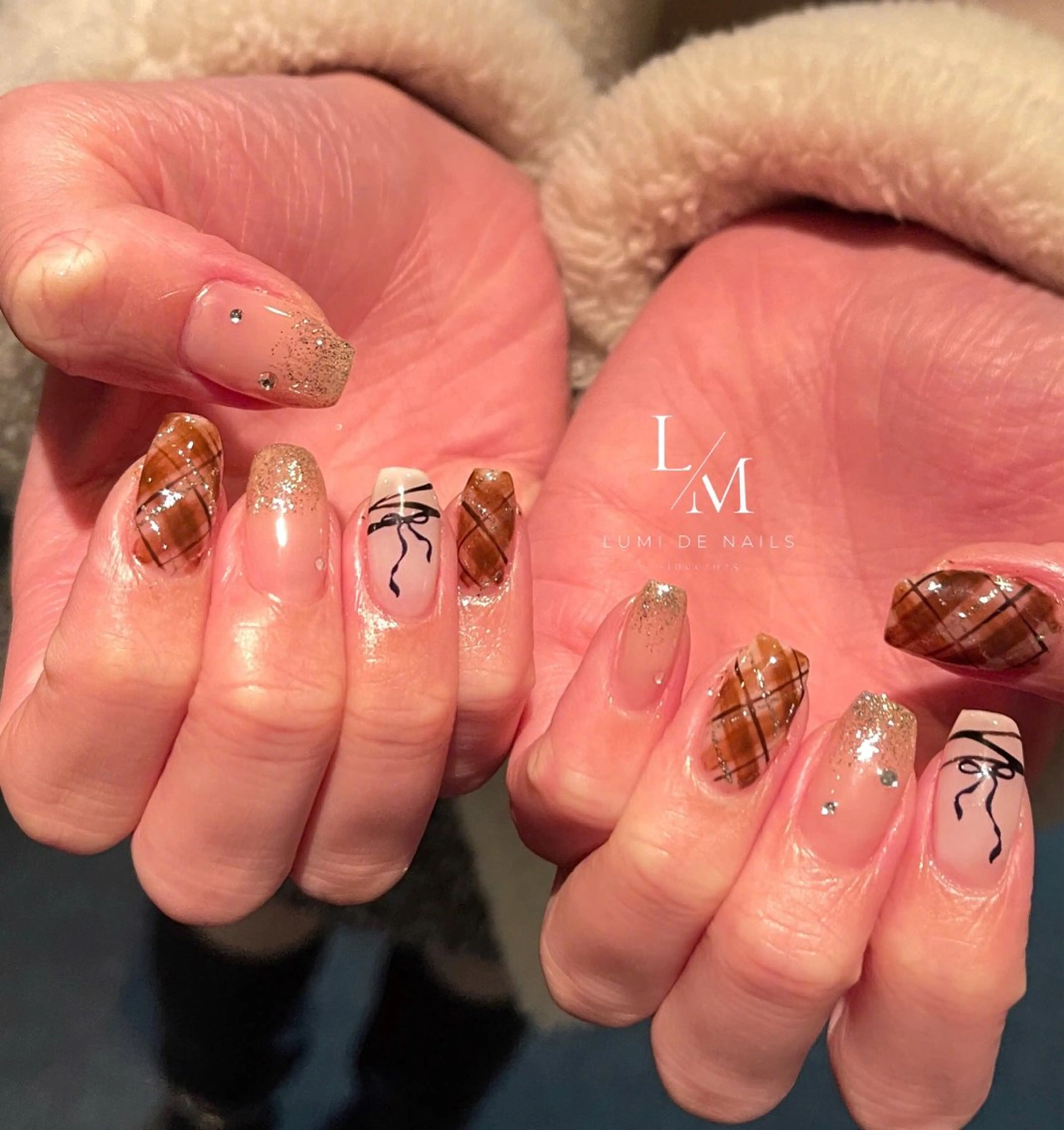 [自爪]持ち込みデザイン60分(アート4本)の写真