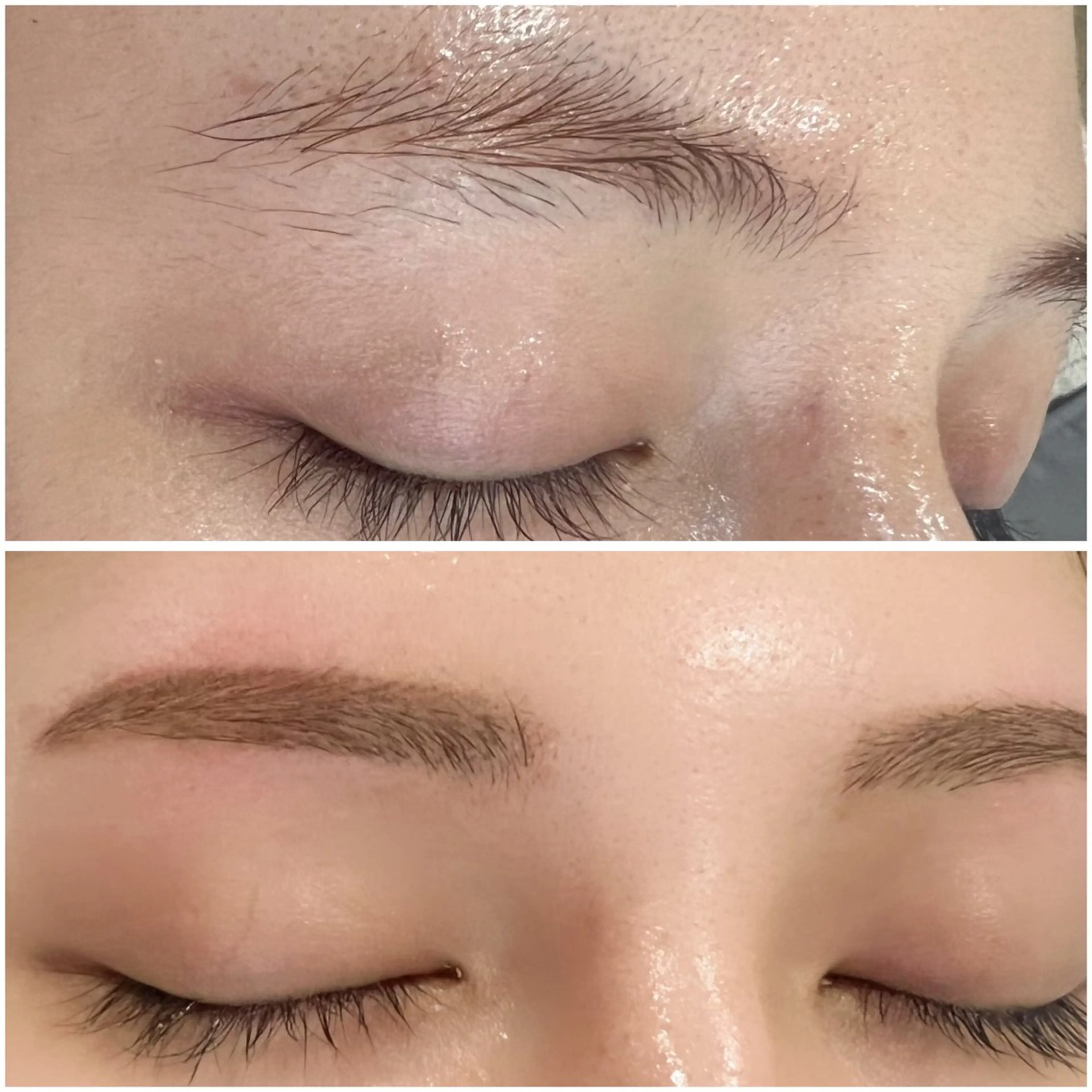 【女性限定】眉毛スタイリング🌿（Wax+メイク+間引き込み）+お好きなところ1箇所ワックス脱毛🍯の写真