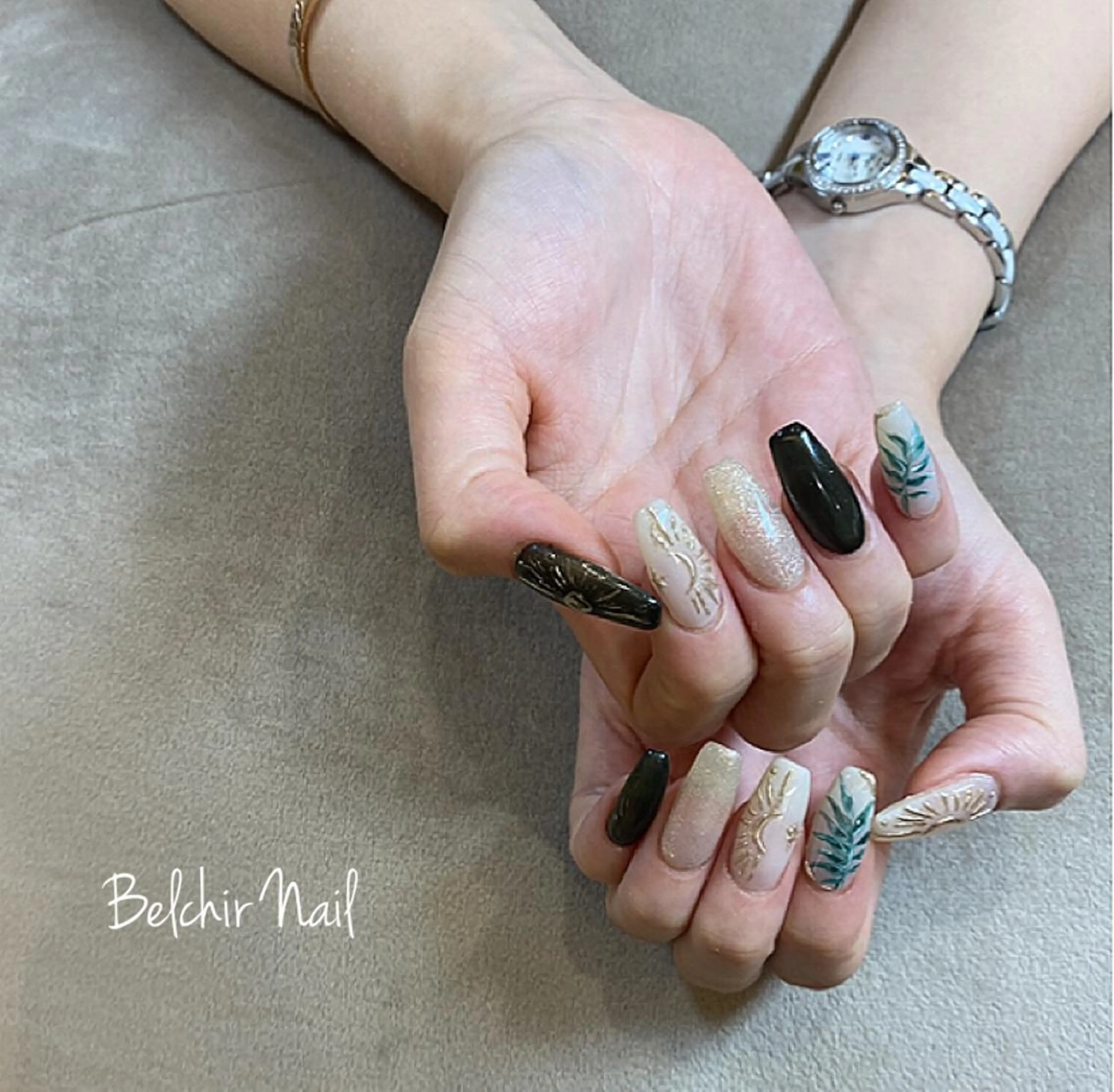 ネイル フリーランス¨̮⃝ ネイリストOKADAのネイルデザイン