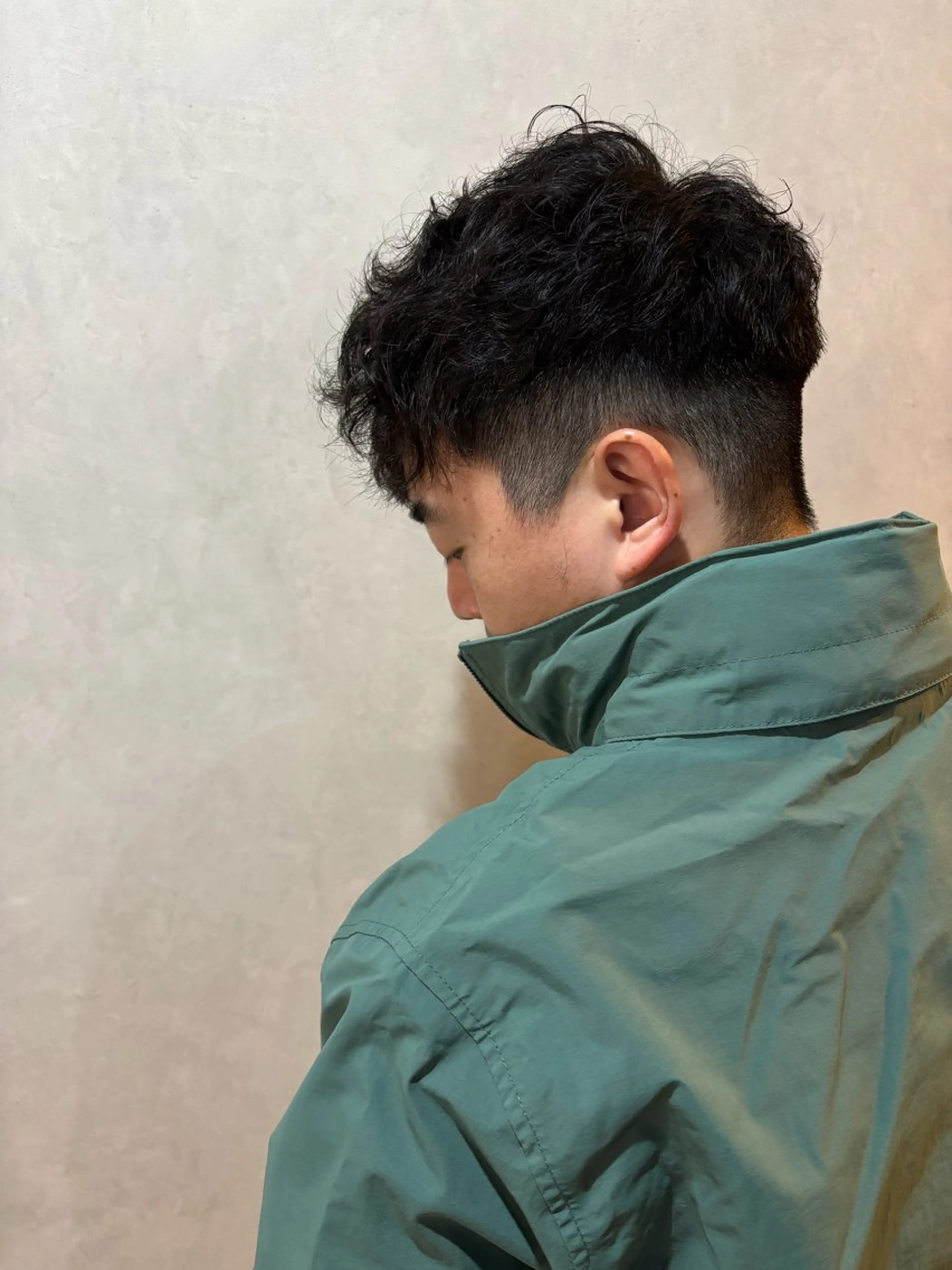 ショート パーマ メンズ カット パーマ mellow men 's MIZUKIのヘアスタイル
