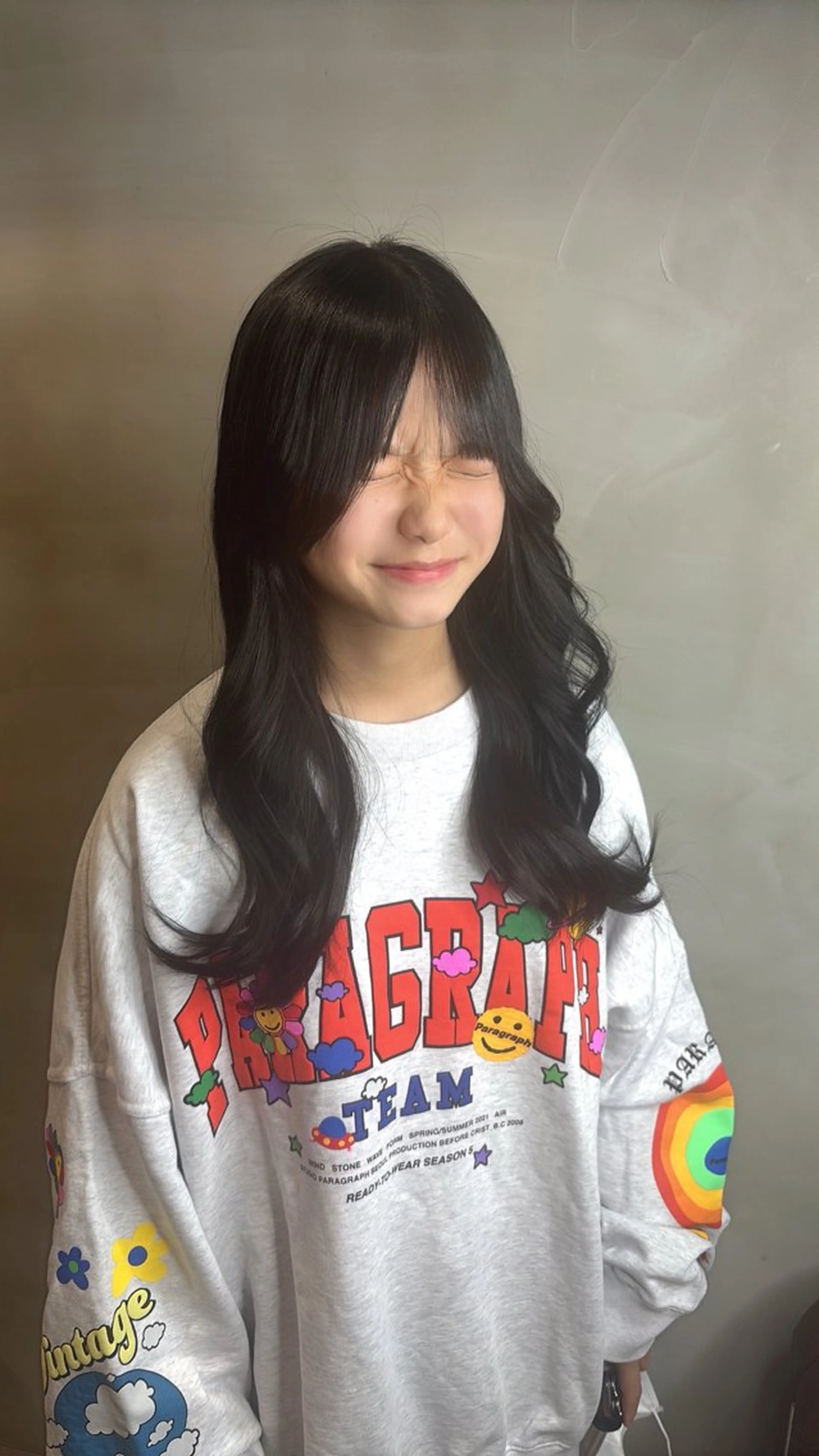 ロング 日比野 紅杏のヘアスタイル