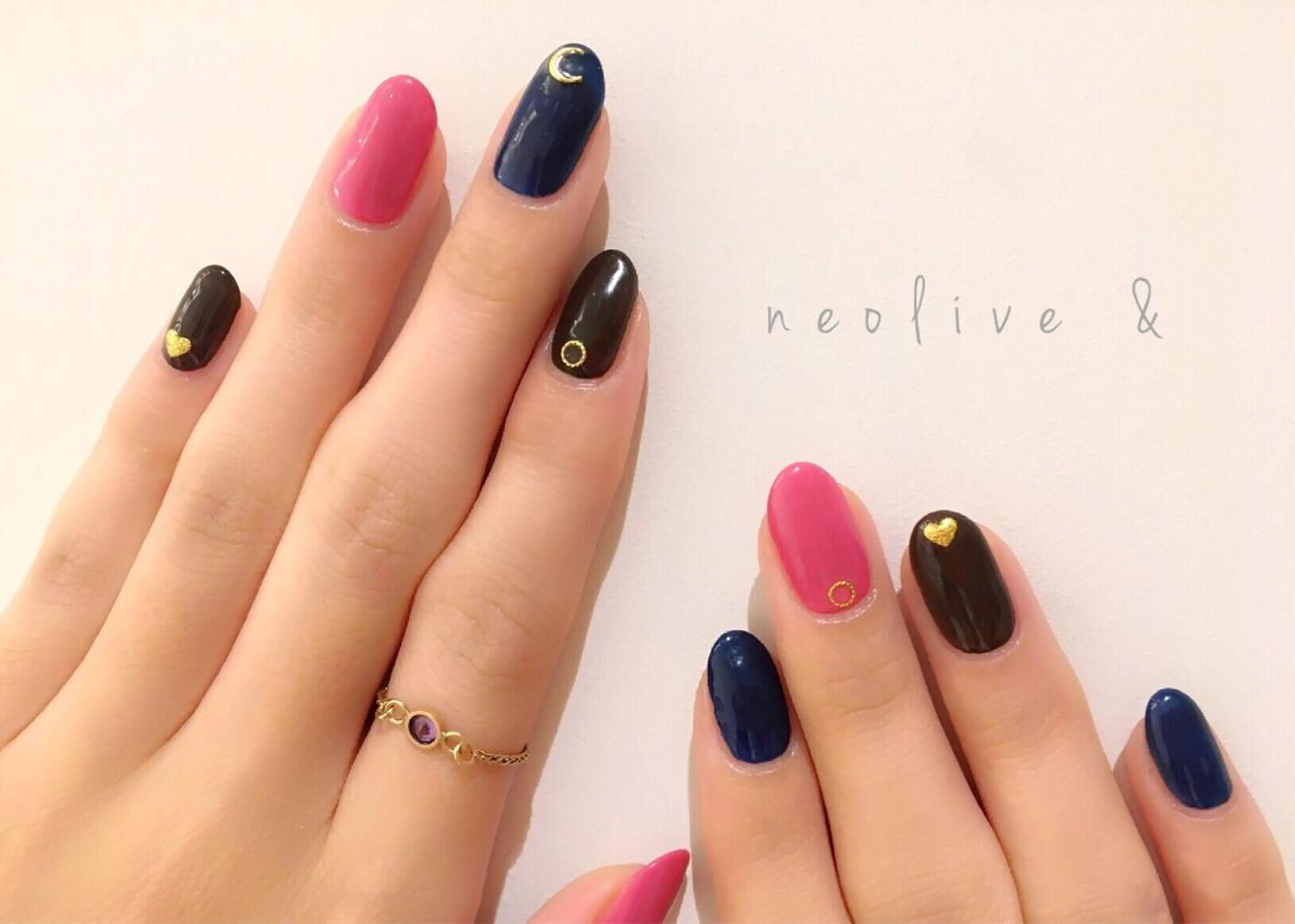 ネイル マツエク・マツパ ナチュラル Yuriko Omi パラジェル/渋谷のネイルデザイン