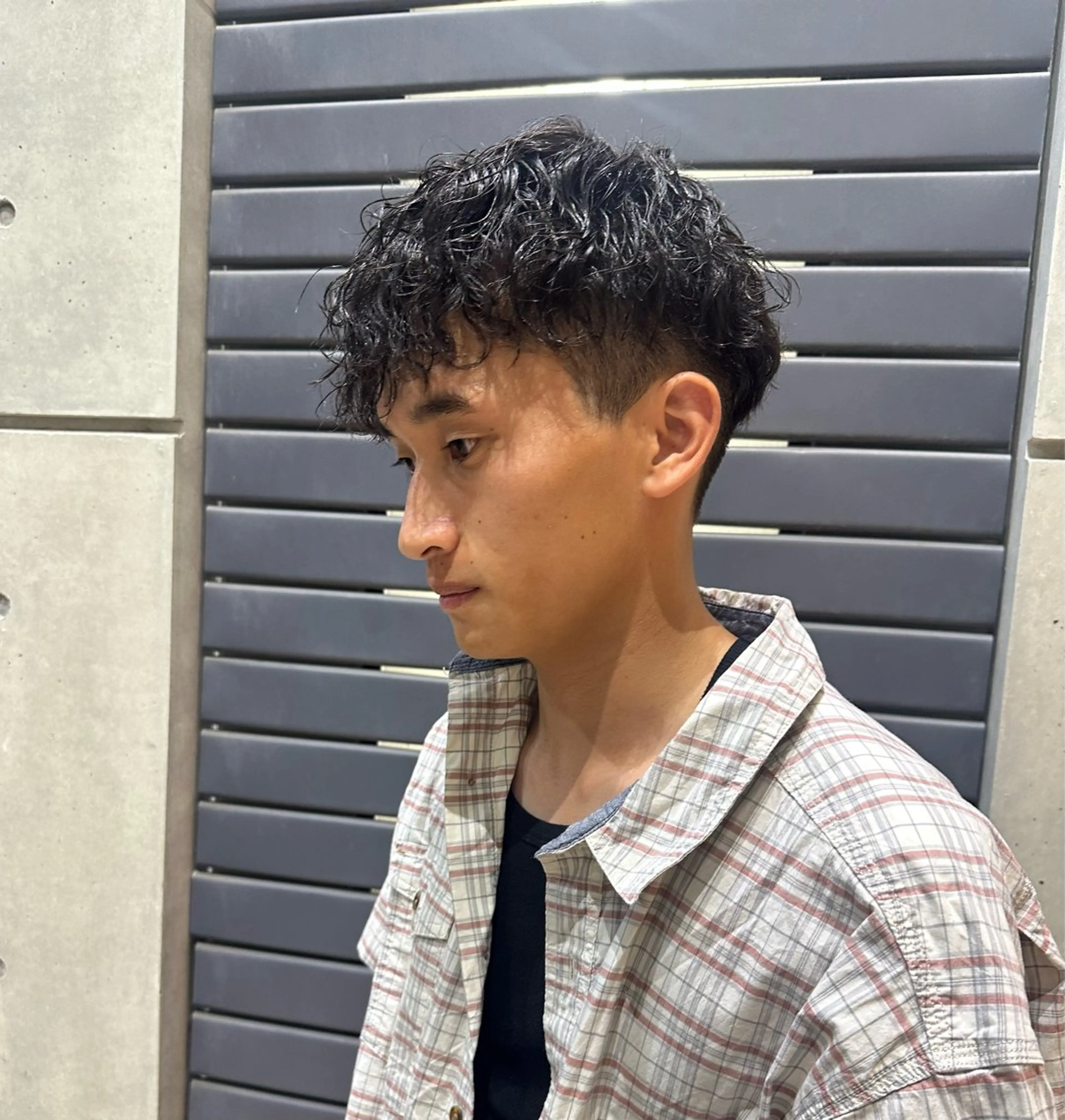 パーマ メンズ パーマ 大須/パーマモデル 木場 健斗🌳のヘアスタイル