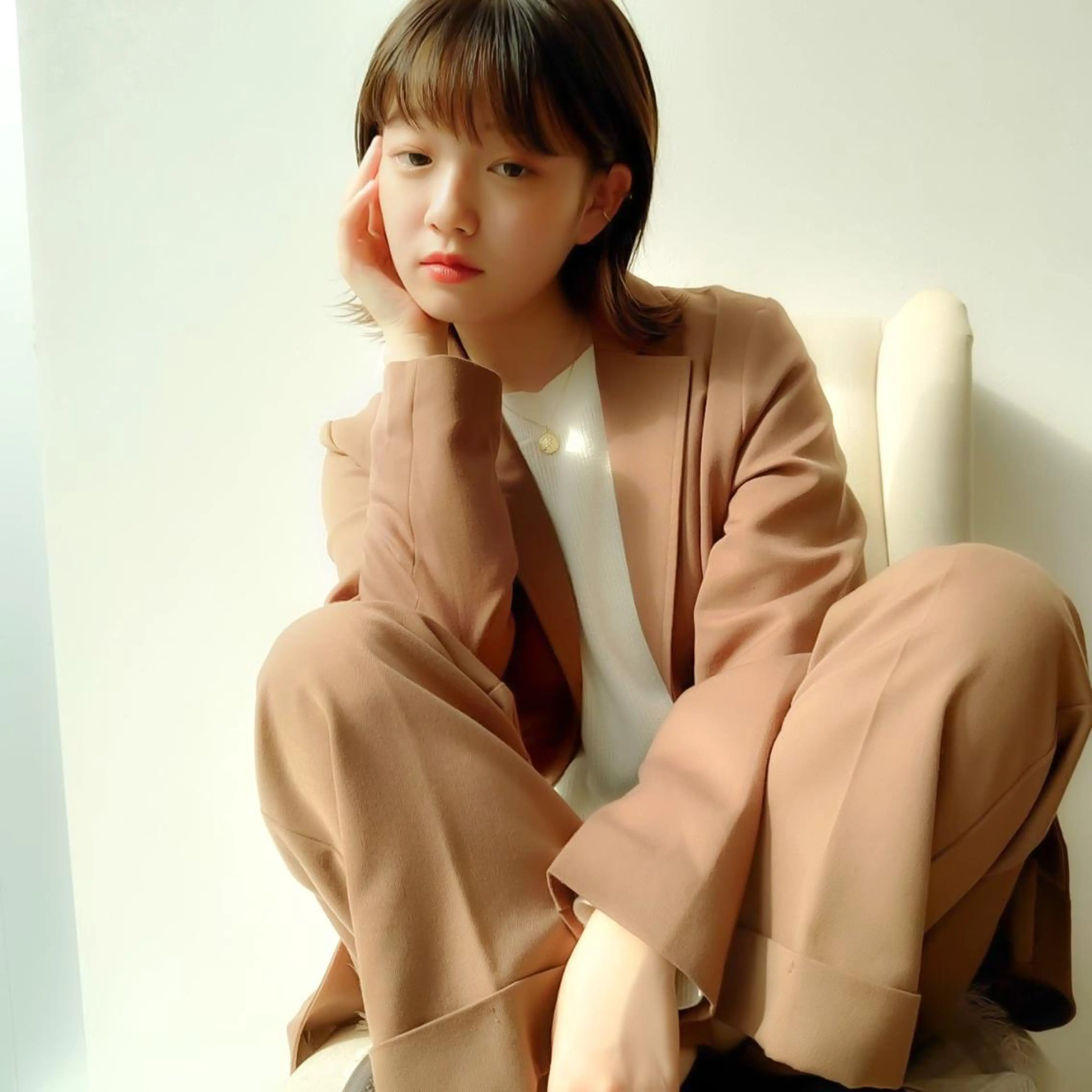 ショート カラー 髪質改善/ブリーチ 田代 龍我のヘアスタイル