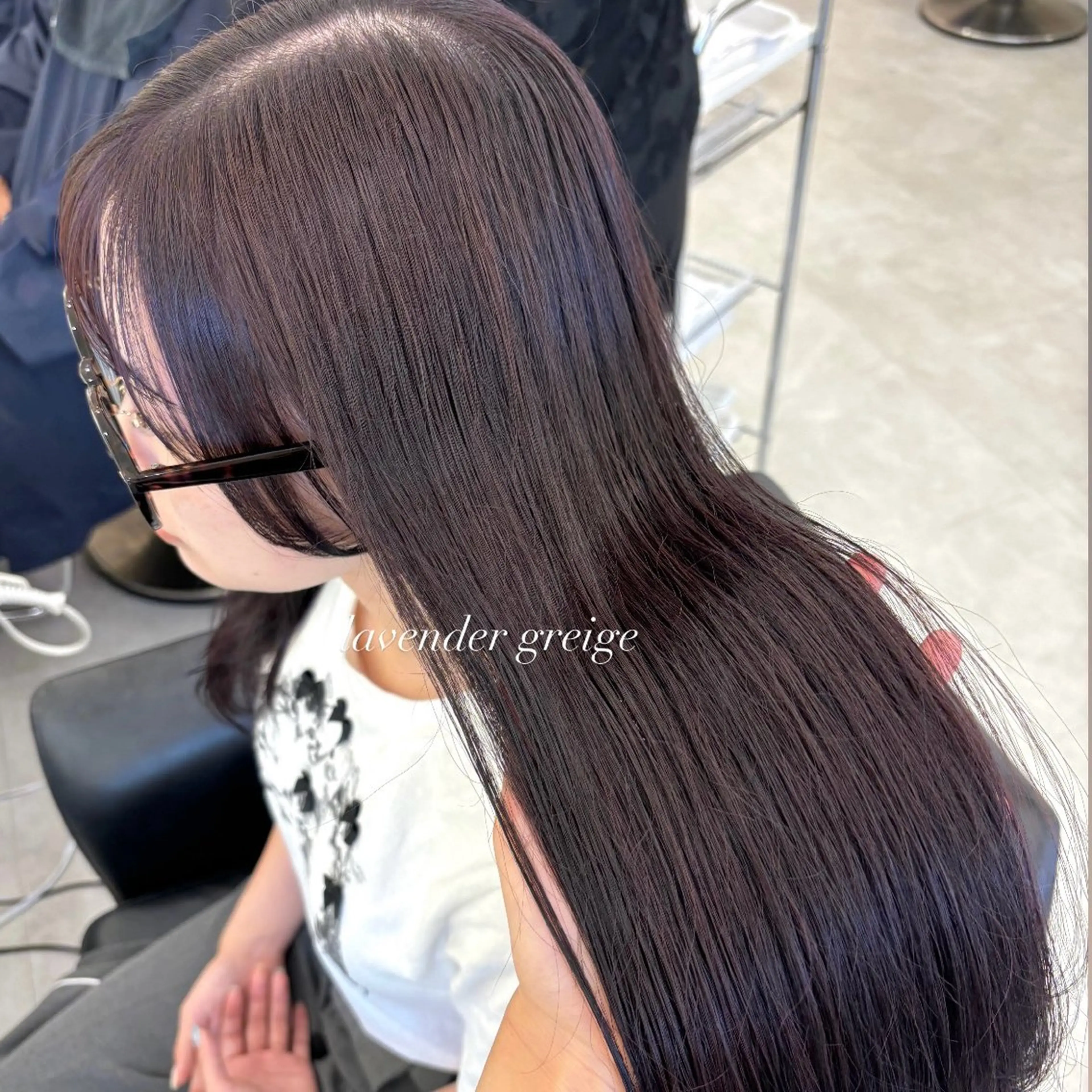 ロング カット ヘアカラー Parve Mix / 根本 梨湖🫧のヘアスタイル