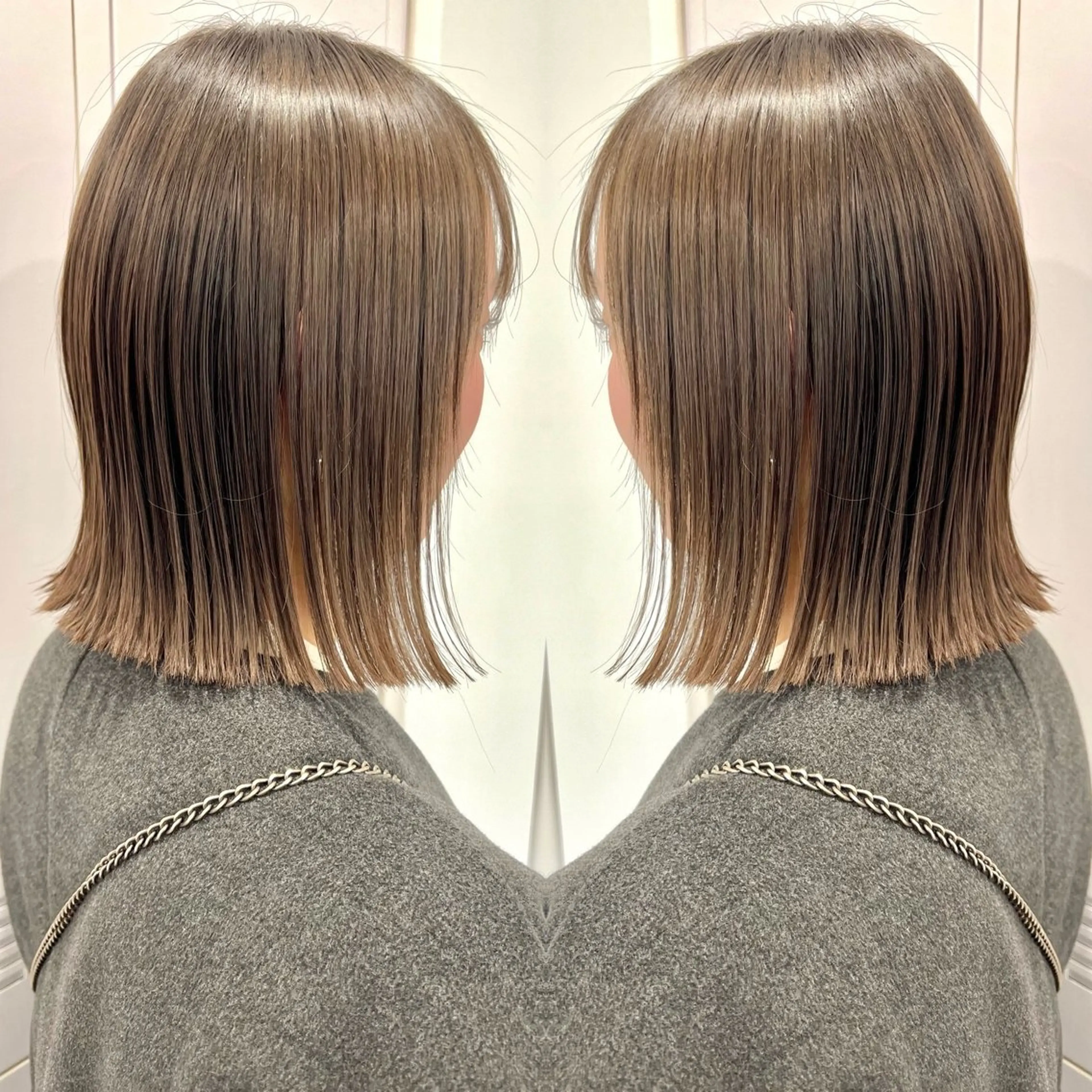 ショート ボブ/髪質改善/ ミディアム/浅川俊輝のヘアスタイル