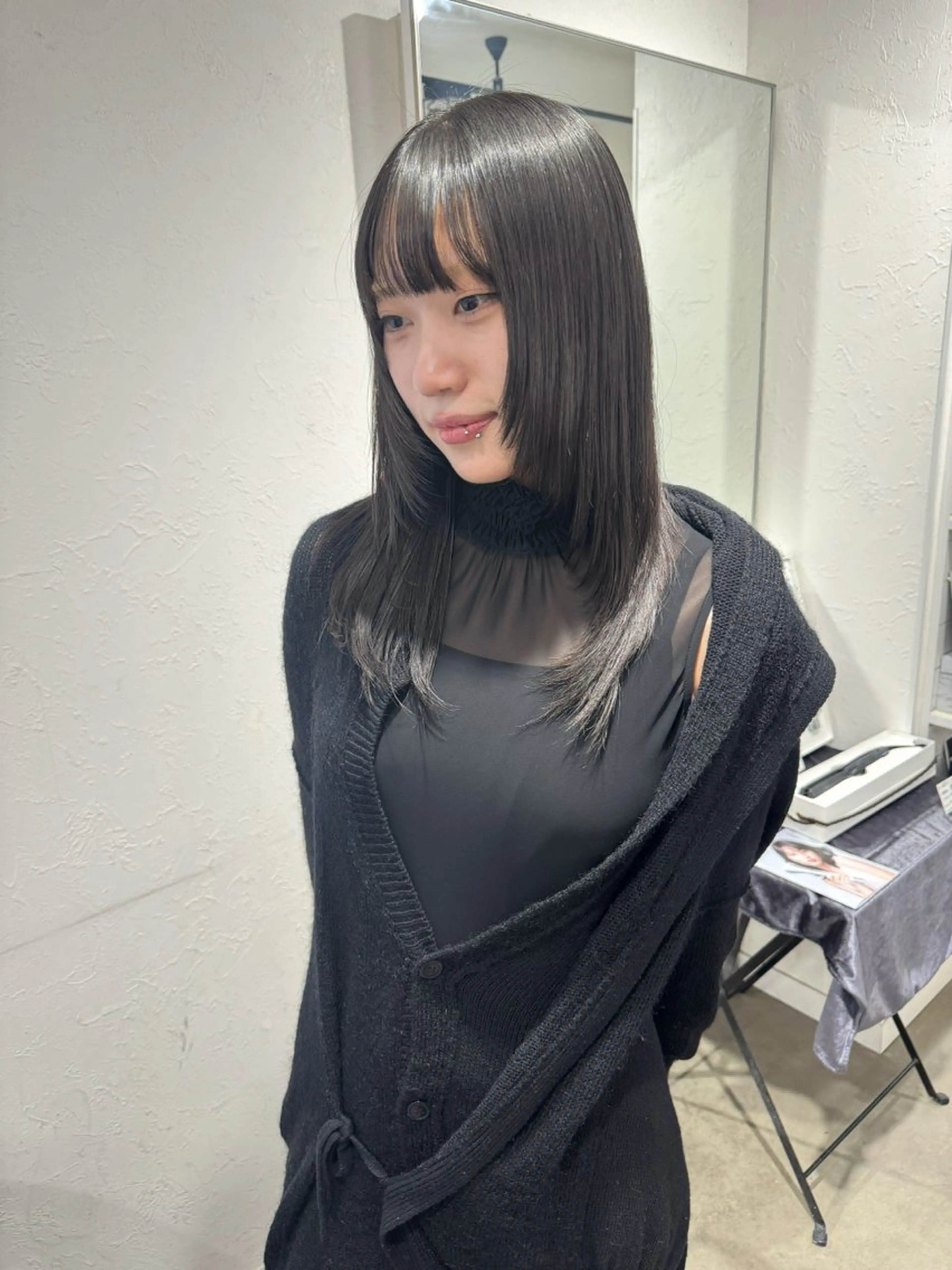 ロング ハイトーン/レイヤー /艶カラー🎀のヘアスタイル