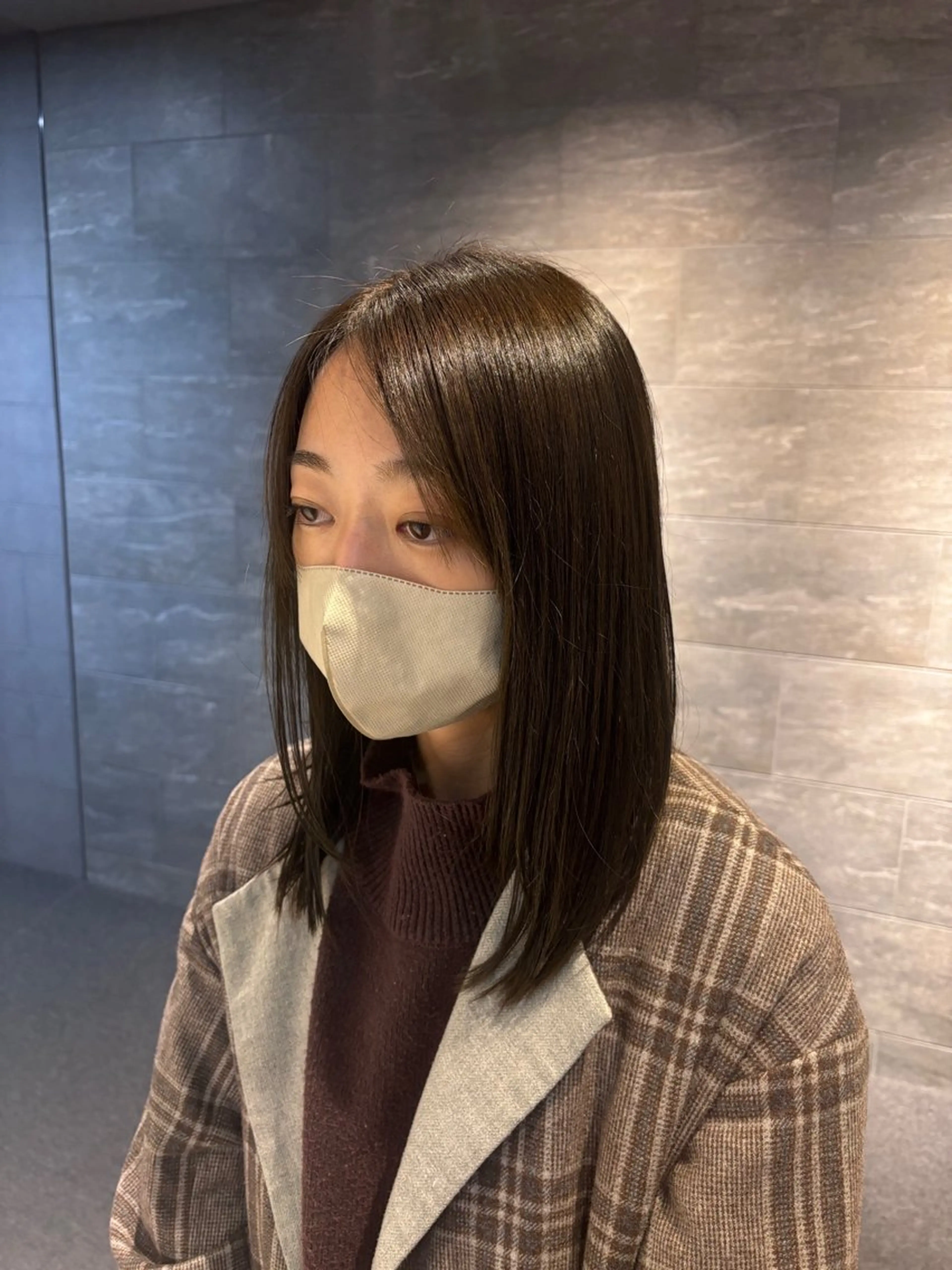 カラー ヘアカラー トリートメント 艶カラー💞 amiのヘアスタイル