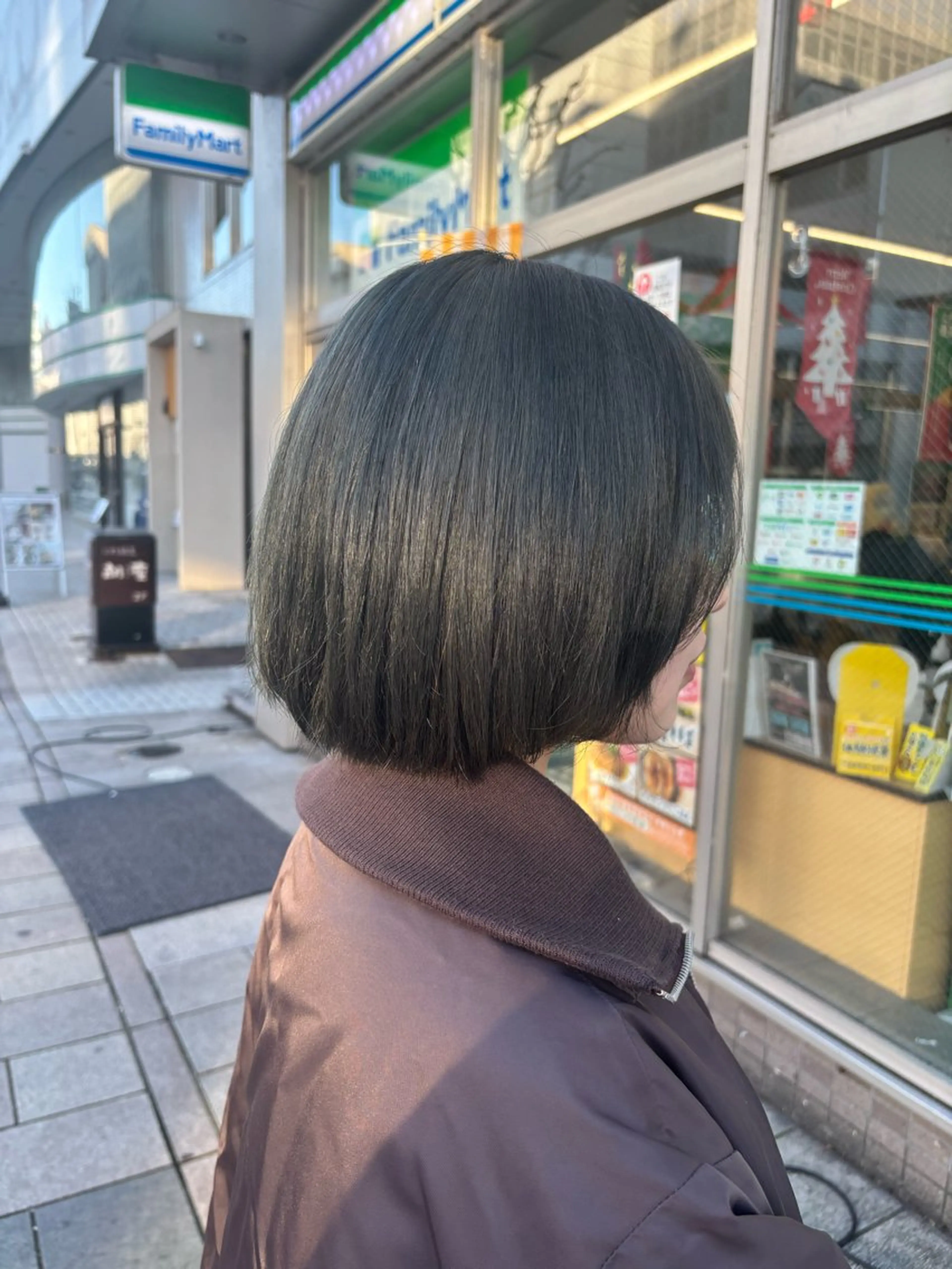 ショート カラー 透明感カラー グレージュ オリーブグレージュ オリーブグレー ヘアカラー 🌟きりさわ🌟 モデル募集中のヘアスタイル