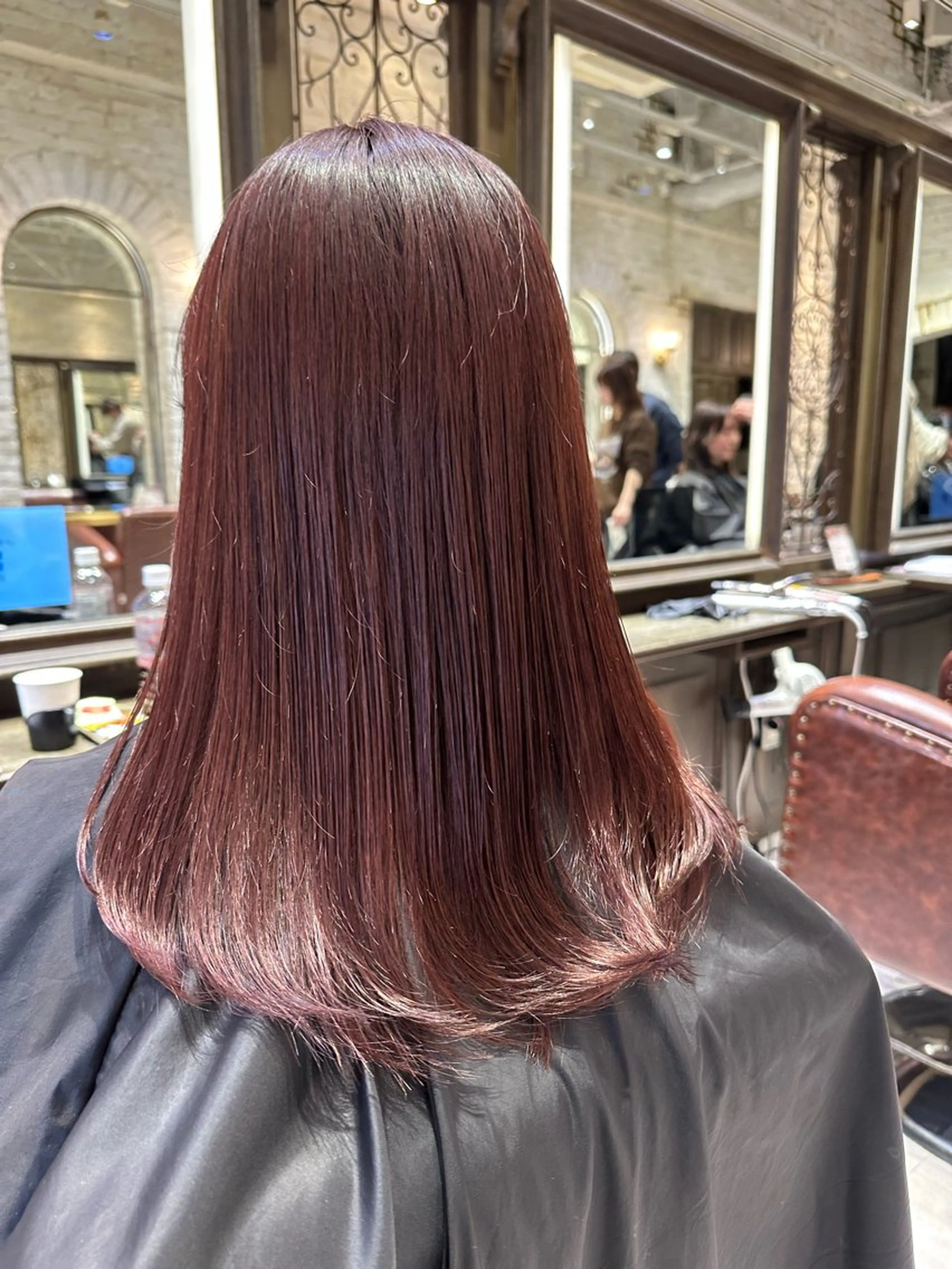 ミディアム 新井 拓海のヘアスタイル