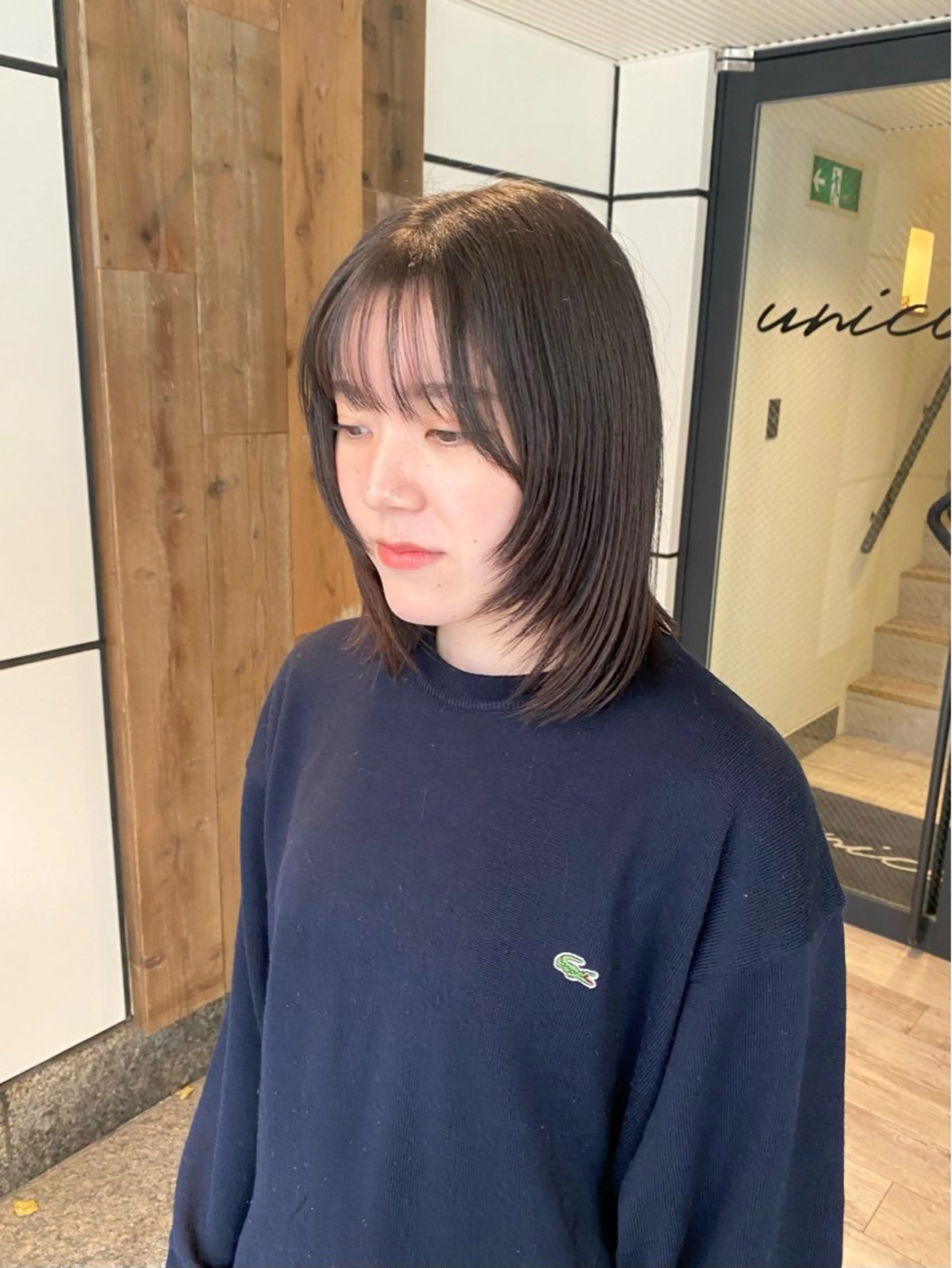 ミディアム レイヤーカット ウルフカット カット トリートメント 🍑 モモカ🍑のヘアスタイル