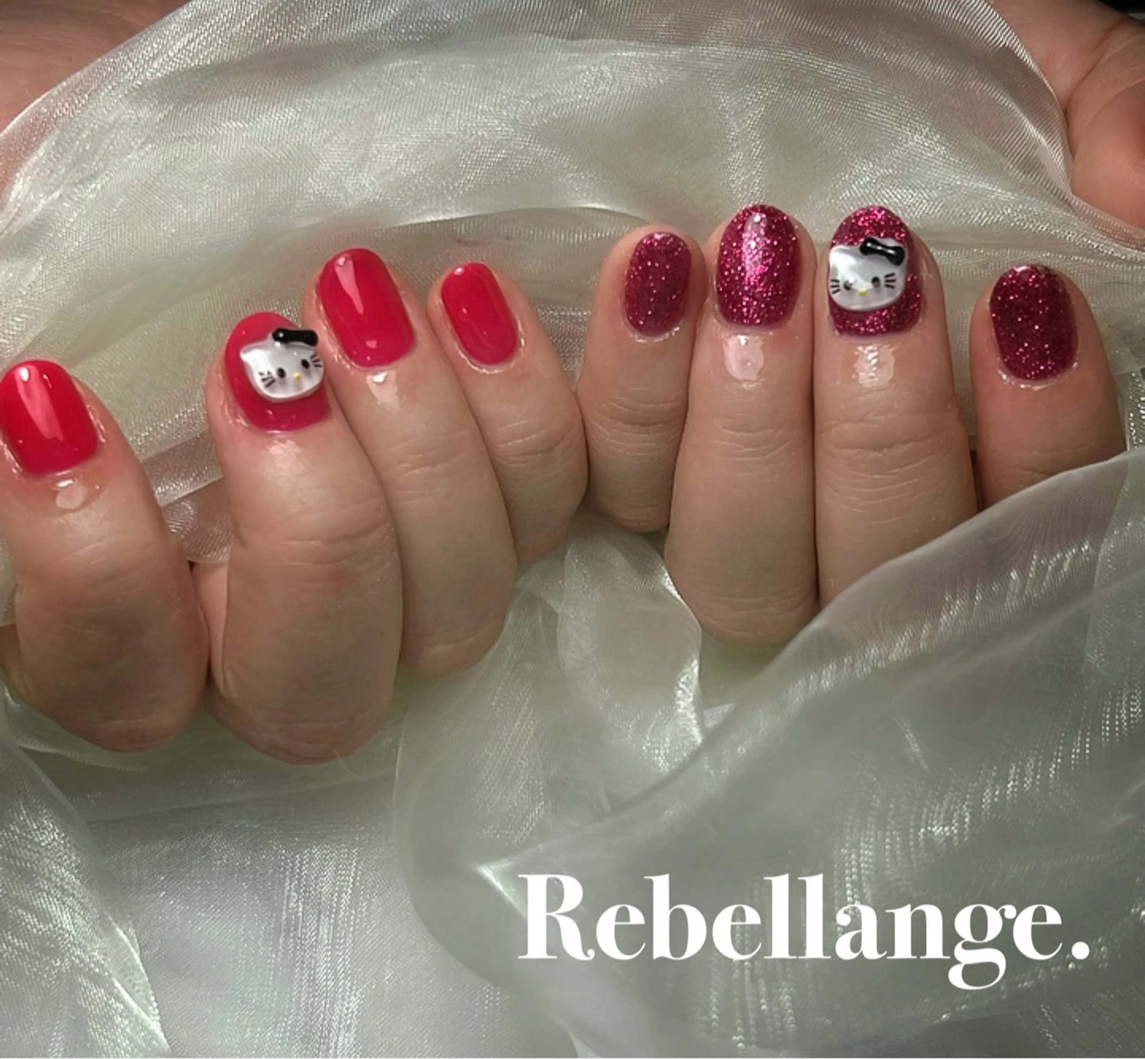 ネイル ハンドネイル Rebellange n.のネイルデザイン