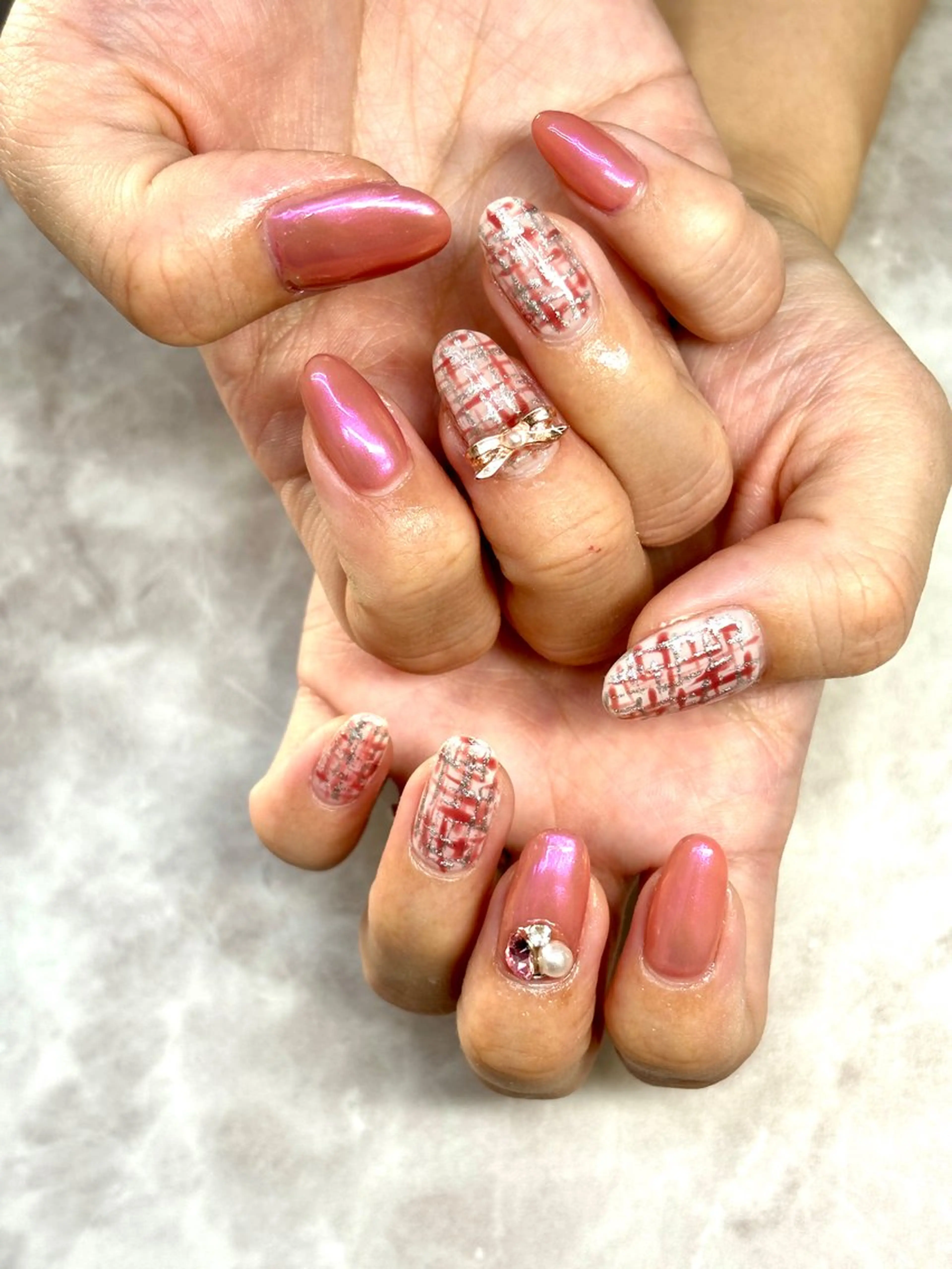 ネイル 持ち込み ハンドネイル ハンドケア ジェシー ネイルのネイルデザイン