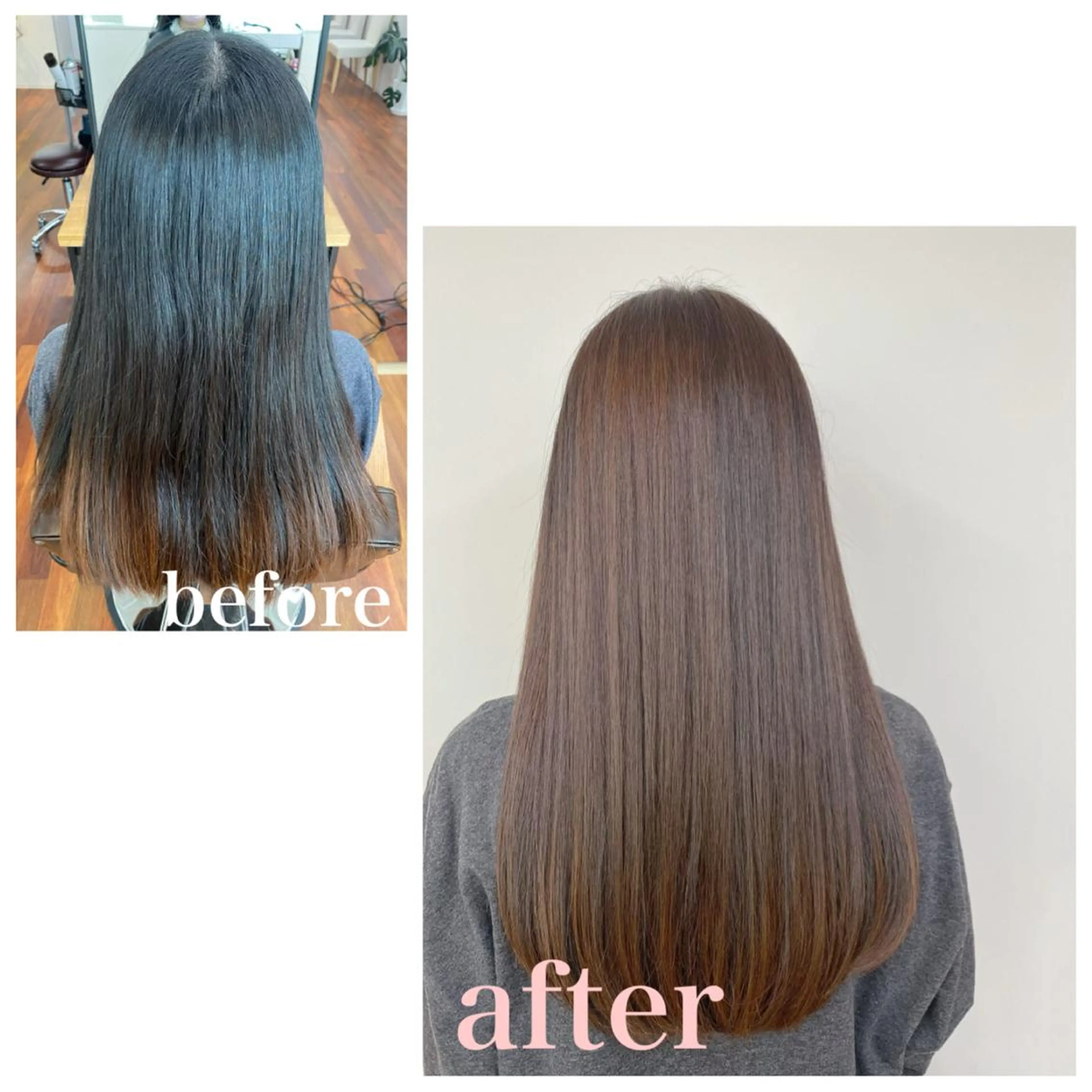 セミロング カラー ブリーチ GRANLUSSO 〜グランルッソ駅前店所属・木口 嘉美のヘアスタイル