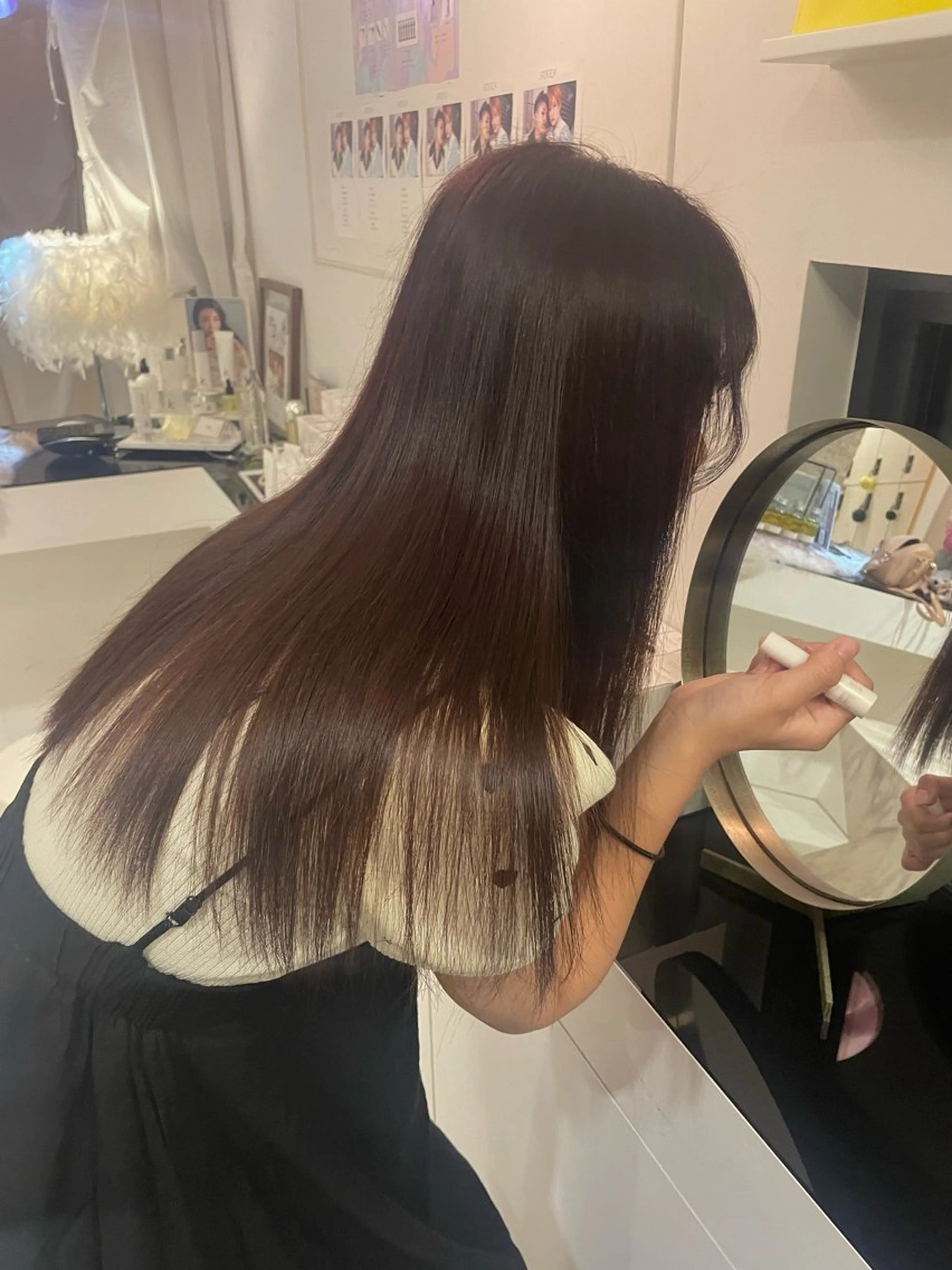 ワンカラー+トリートメントの写真