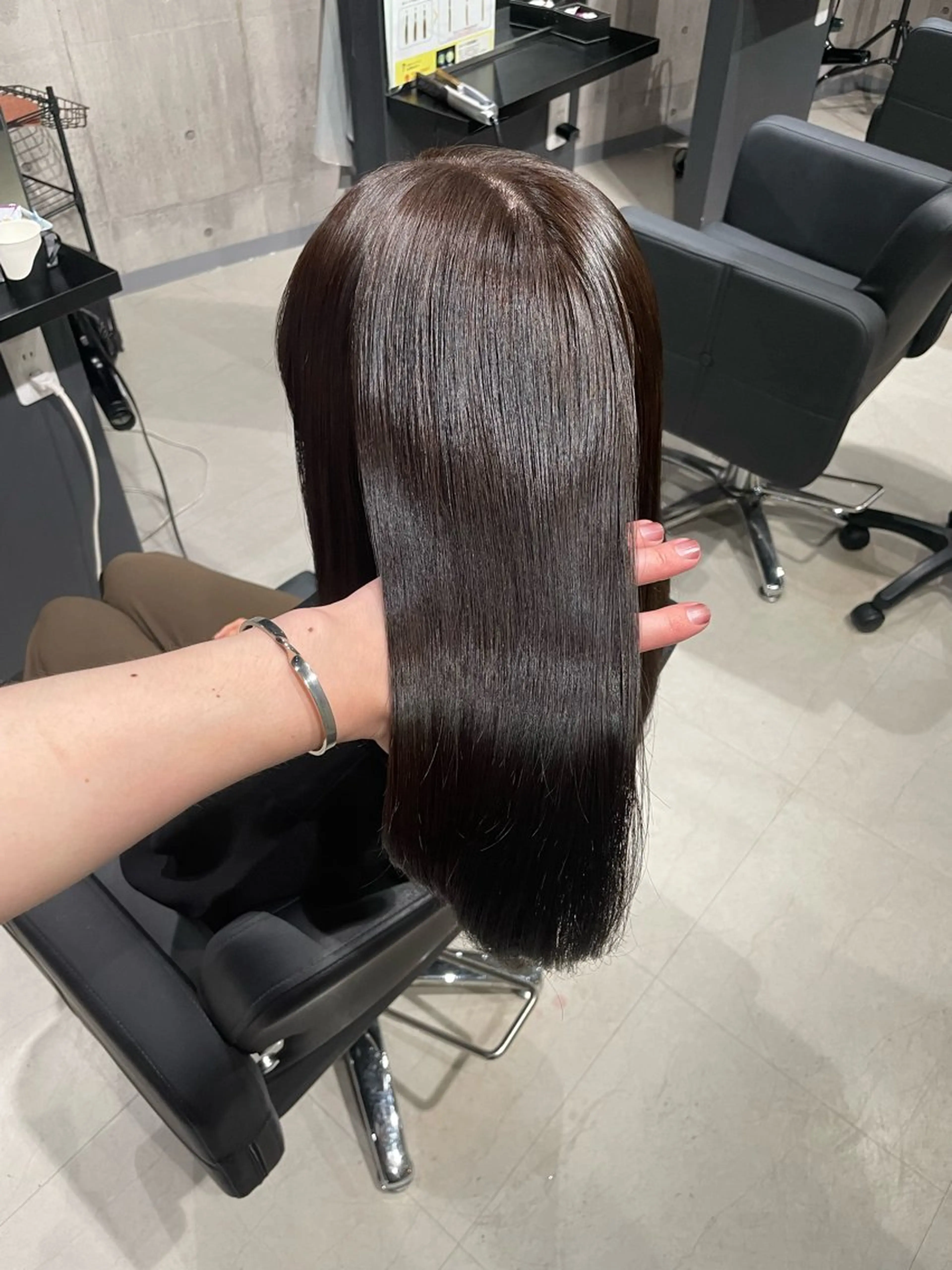 ロング カラー 縮毛矯正 髪質改善/艶カラー Hiroakiのヘアスタイル