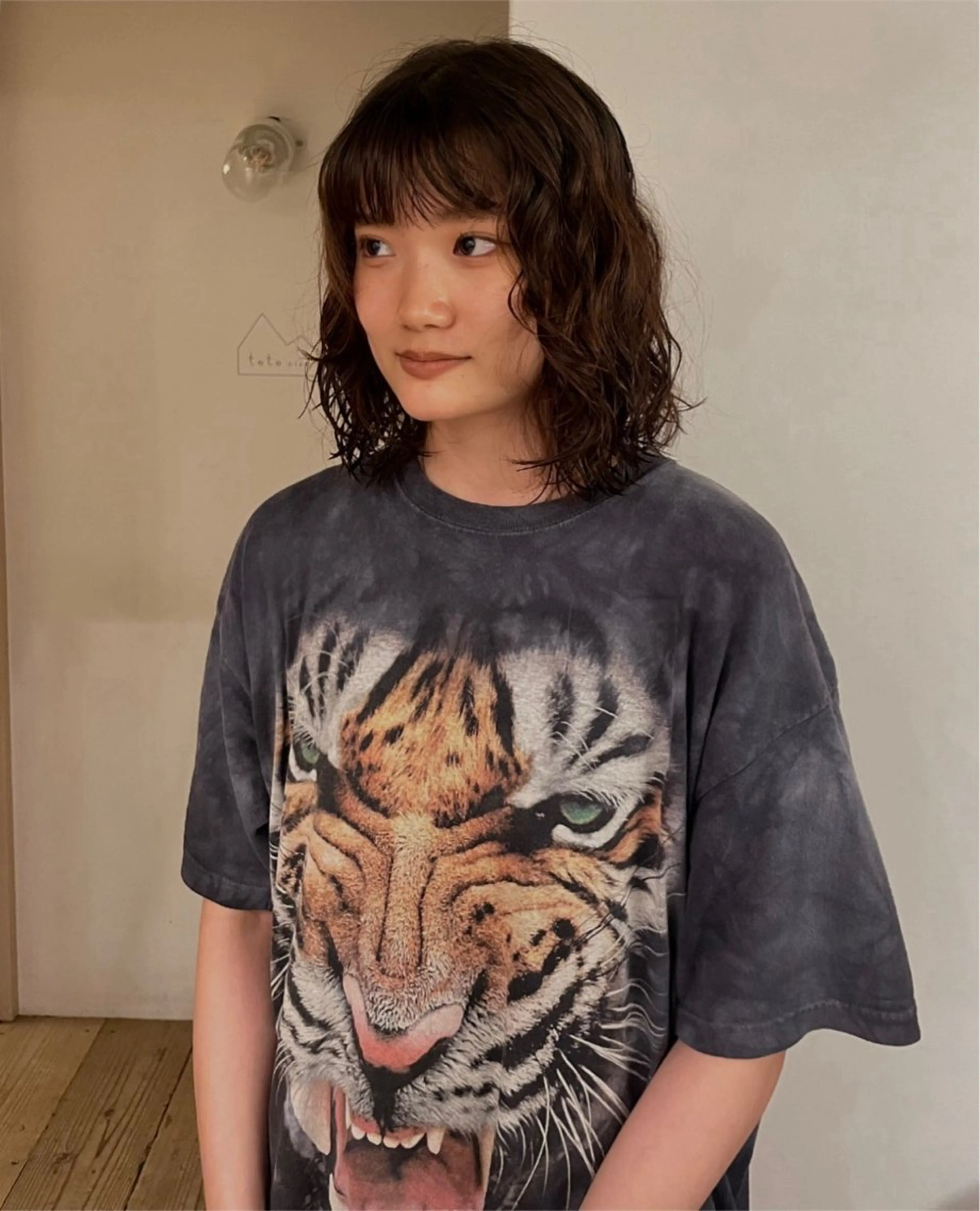 ミディアム パーマ ミディアムパーマ 原宿/ケパーマ 🧺ユウマのヘアスタイル