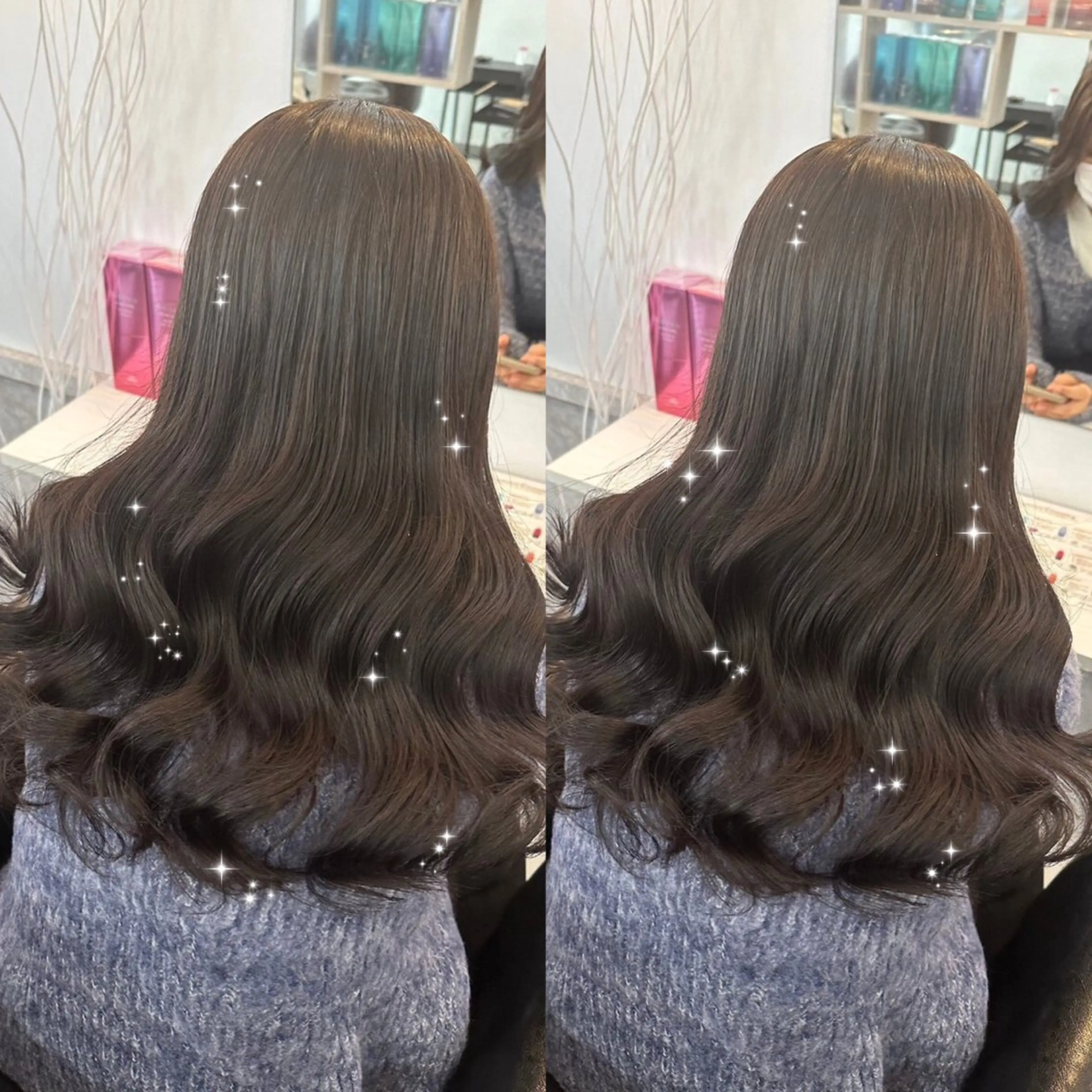 🤍🧁【カールスタイリング】巻き下ろし🧁🤍の写真