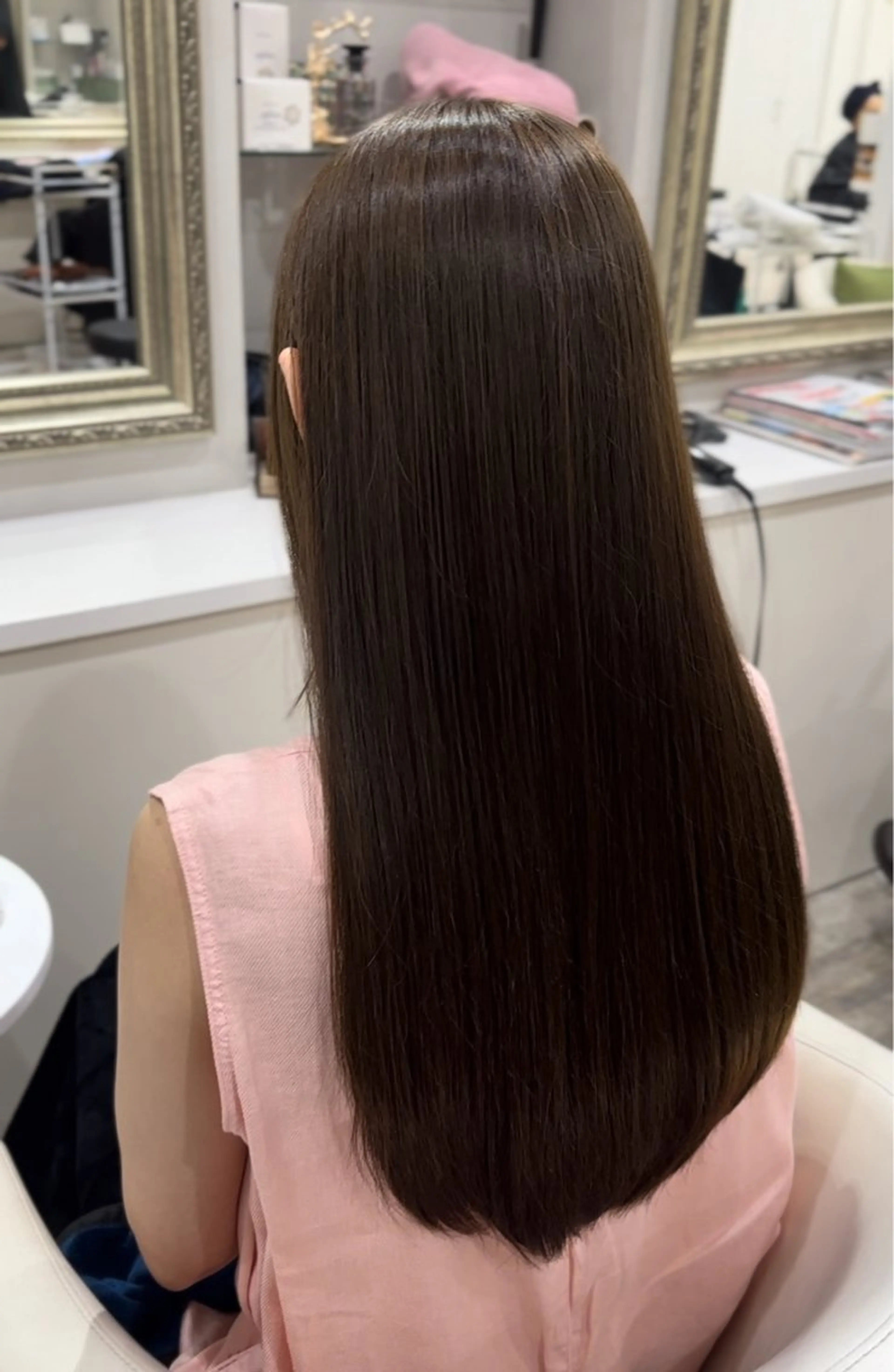 ロング 縮毛矯正 縮毛矯正 【TAKAYA】🌸 縮毛矯正専門店のヘアスタイル