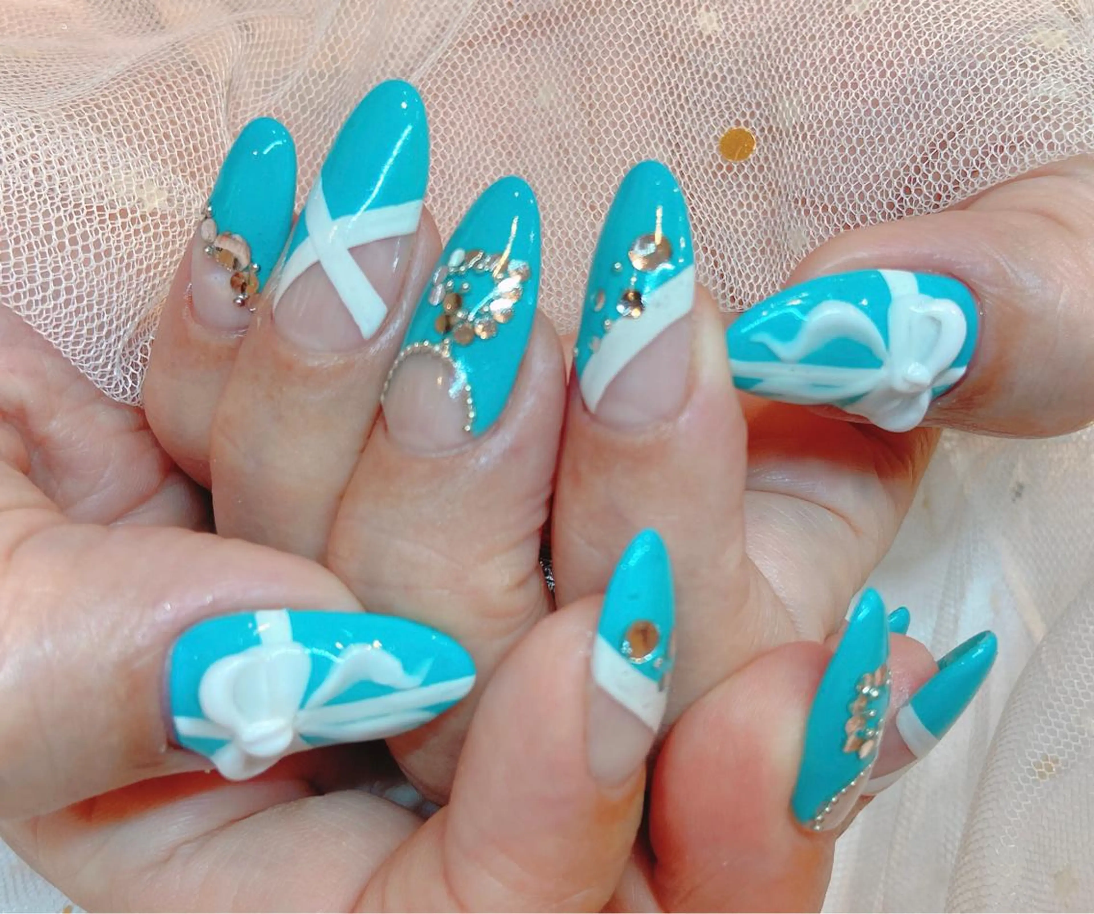 ネイル 長さだし専門店 M2　rikaのネイルデザイン