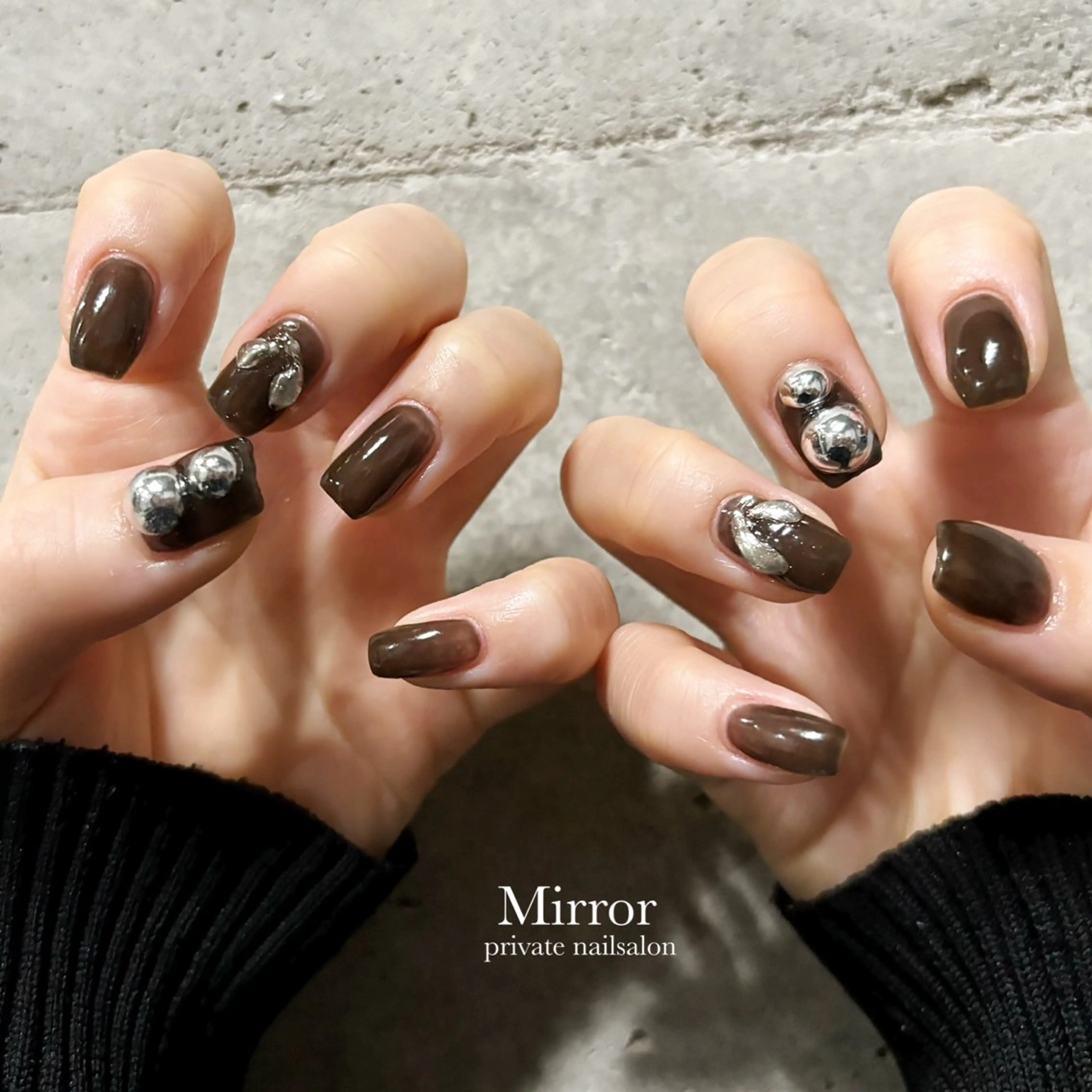 ネイル nailsalon Mirrorのネイルデザイン