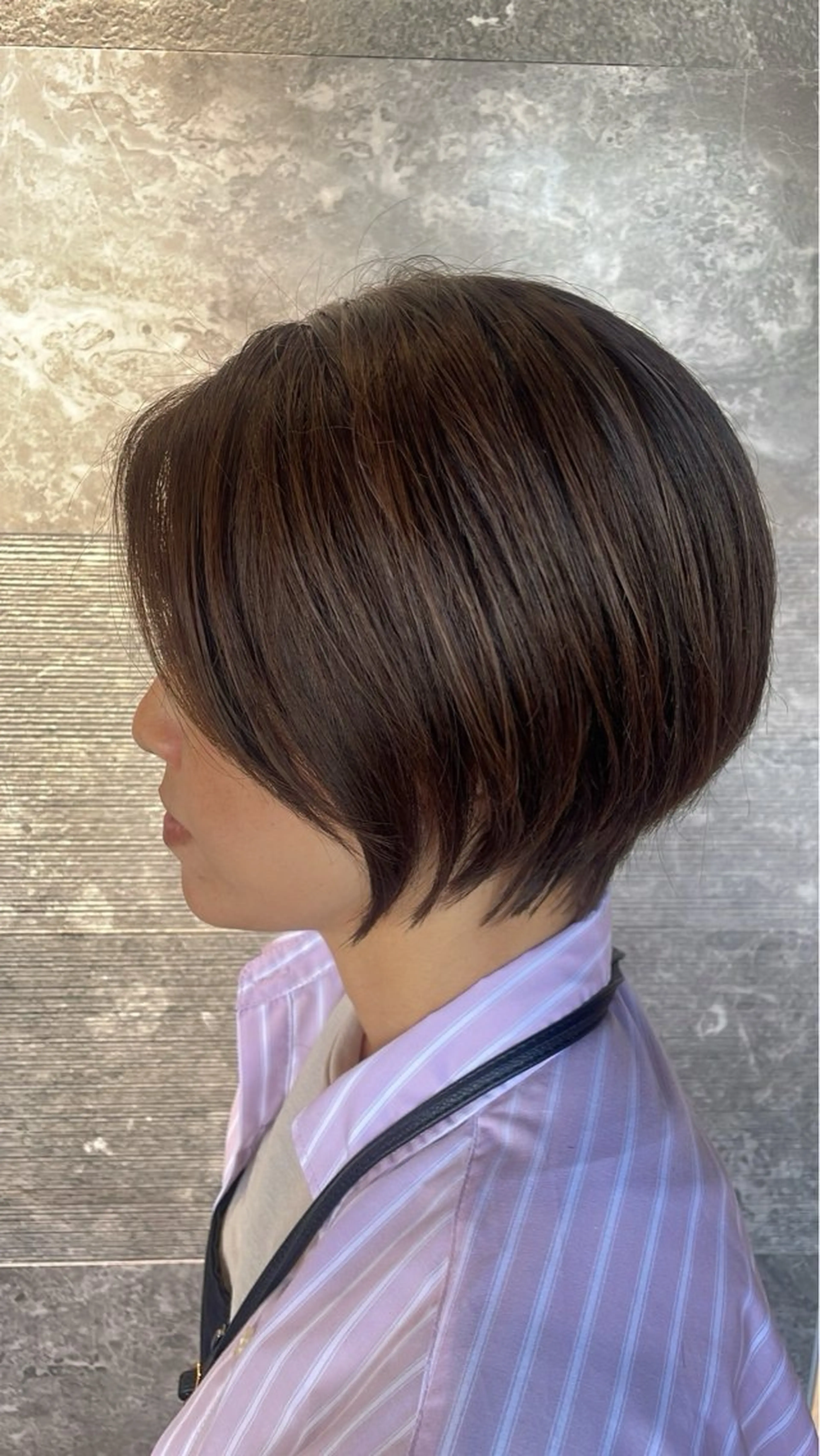 【ブリーチ無し】全体カラー+トリートメントの写真