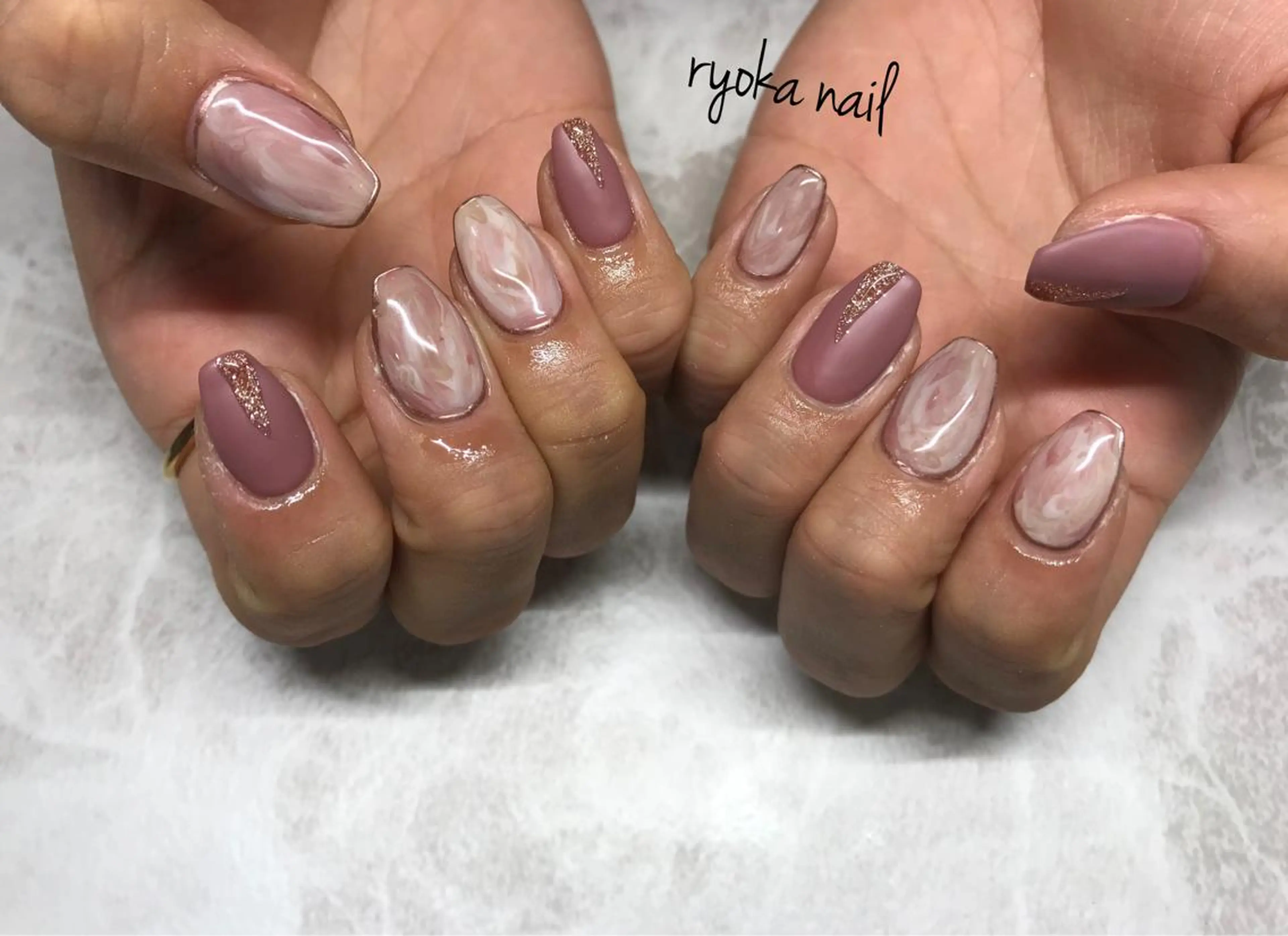 ネイル Twinklenail所属・ryoka nailのネイルデザイン