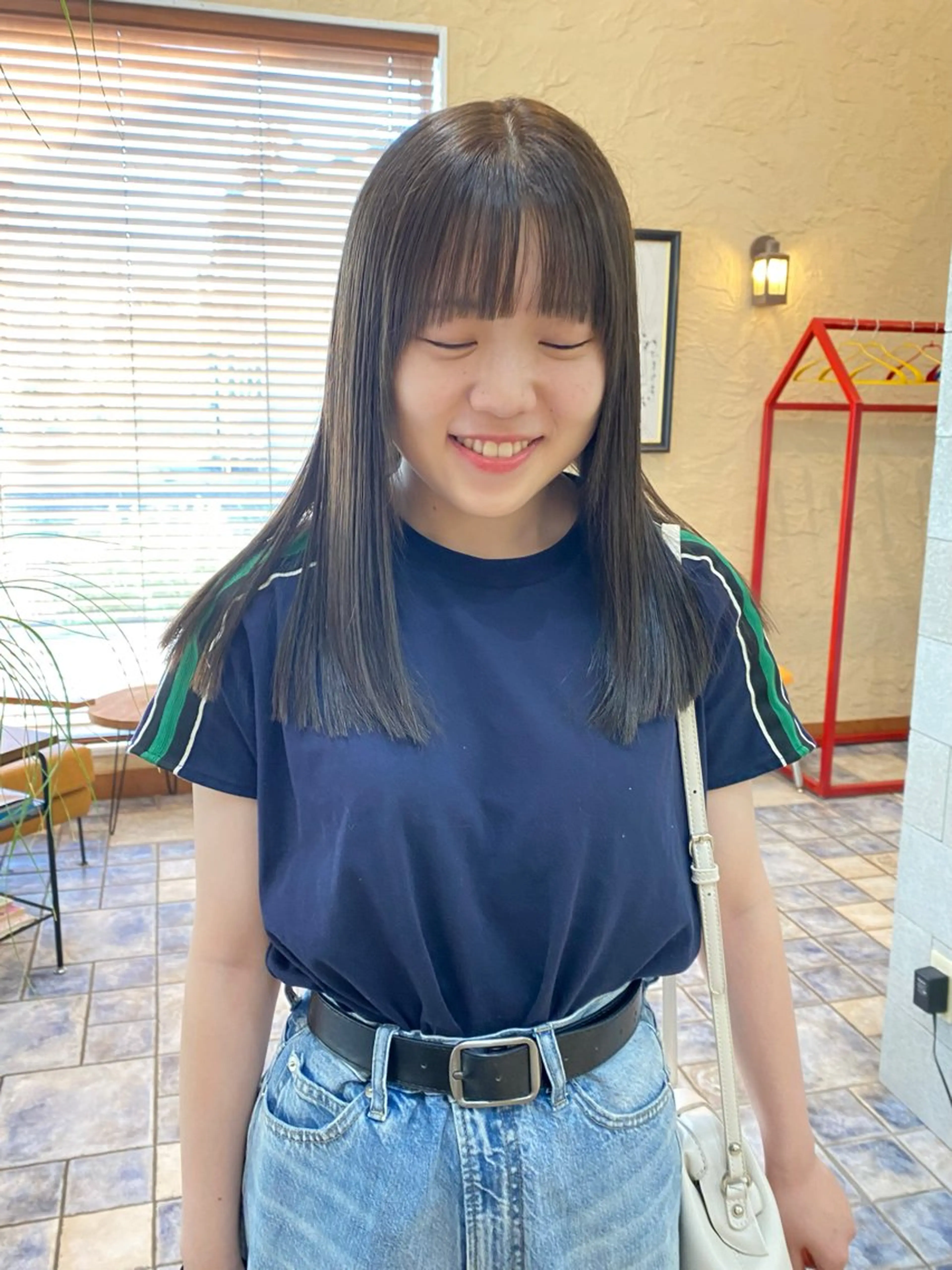 ロング カラー カット ヘアカラー longtemps所属・竹内 柚子のヘアスタイル