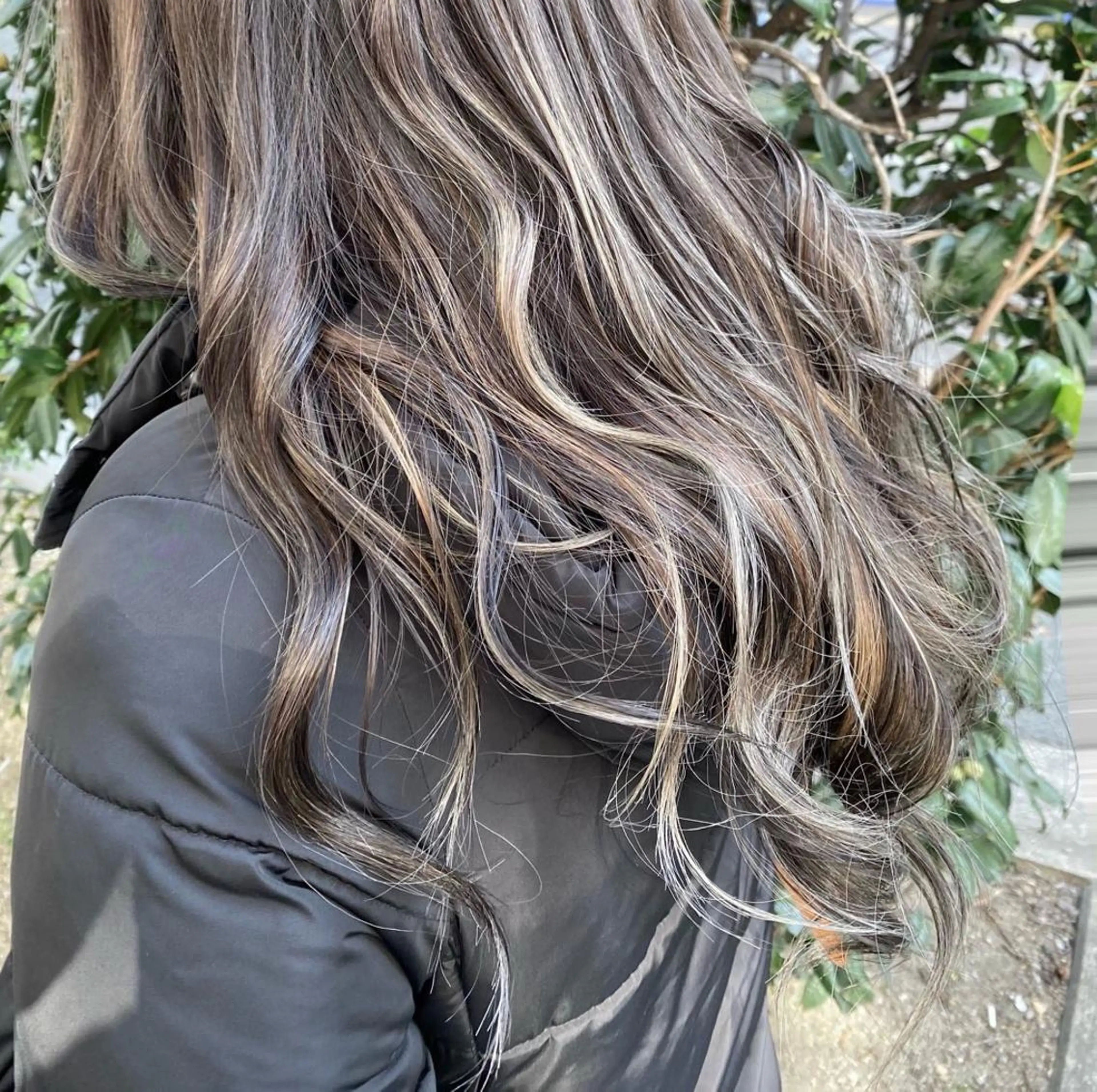 ロング カラー マンツーマン女性 美容師 奏のヘアスタイル