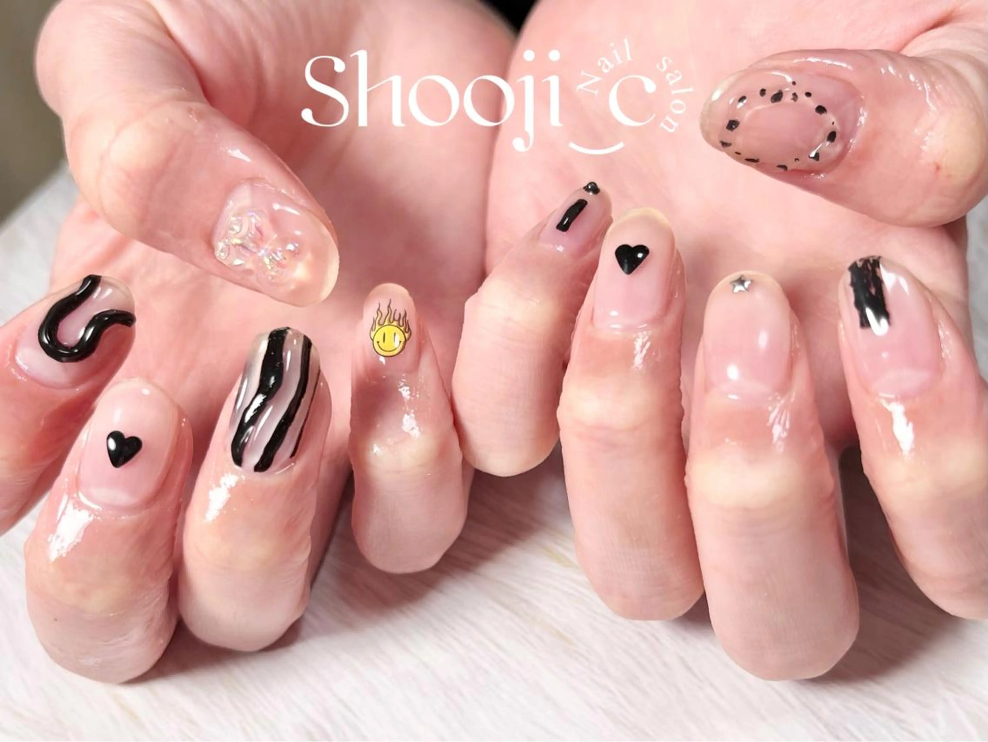 ネイル アートネイル クリアネイル 長さ出し ジェルネイル スカルプネイル Shooji_c Nail salon所属・Shooji_c Nail salonのネイルデザイン