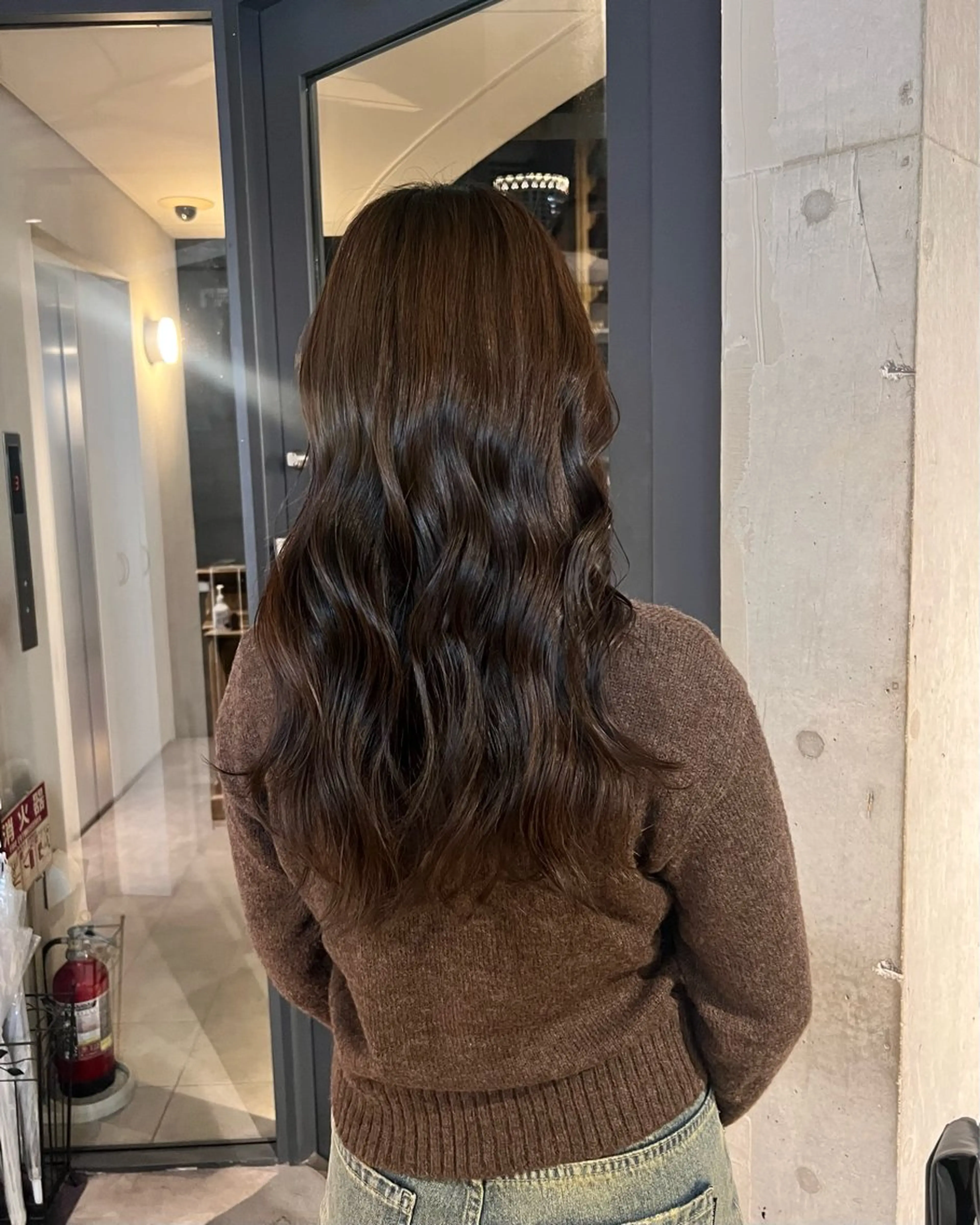 ロング カラー ヘアカラー yuri/中目黒 /レイヤー/ボブのヘアスタイル