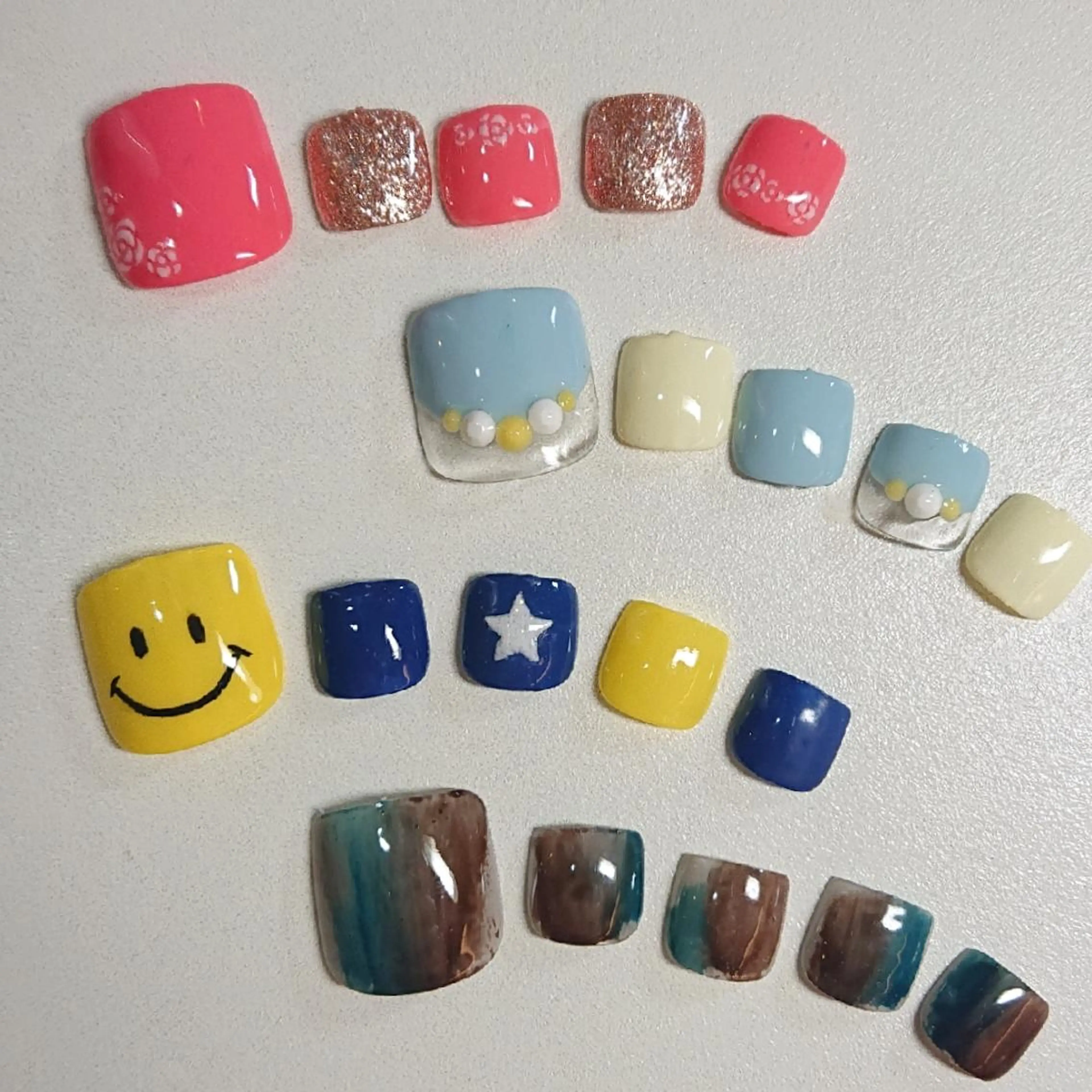 ネイル フットネイル SEPTNAIL 中澤のネイルデザイン
