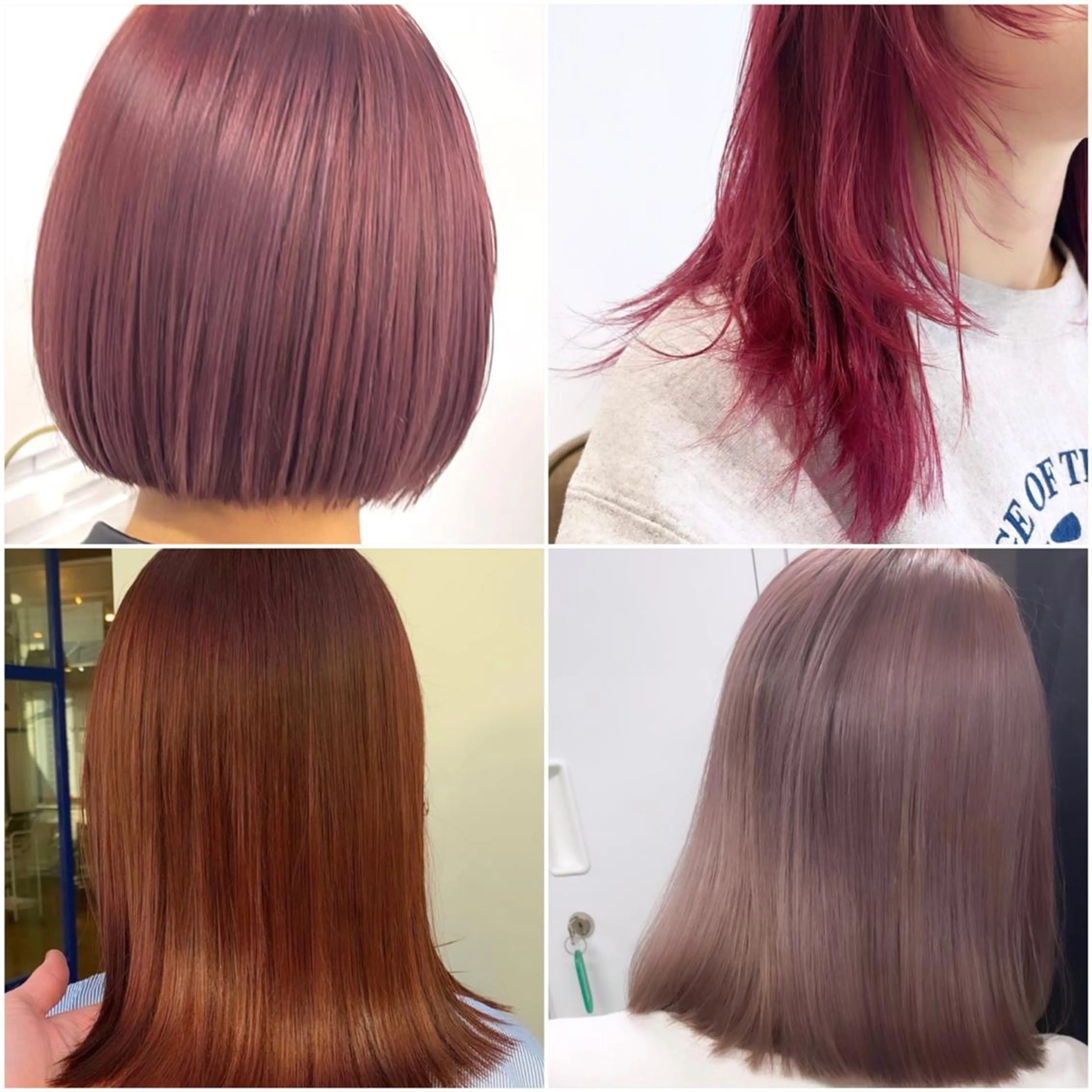 🌿ダブルカラー(ブリーチ1回+フルカラー1回)_11000円　※再来＋1100円の写真