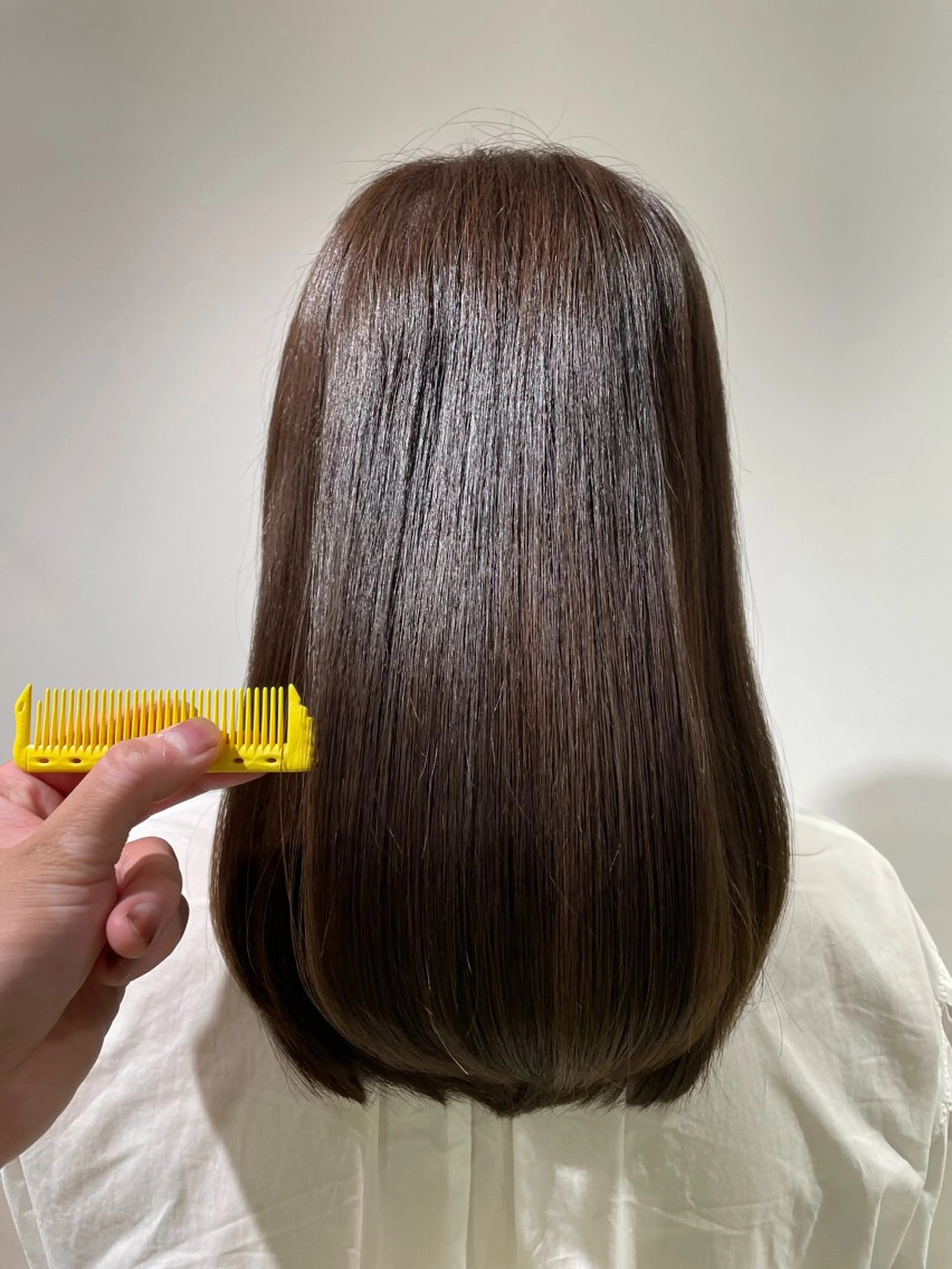 セミロング ボブ ハイライト 髪質改善 似合わせカット 縮毛矯正 rosee【ロゼ】所属・🌟髪質改善 平本雄大🌟のヘアスタイル