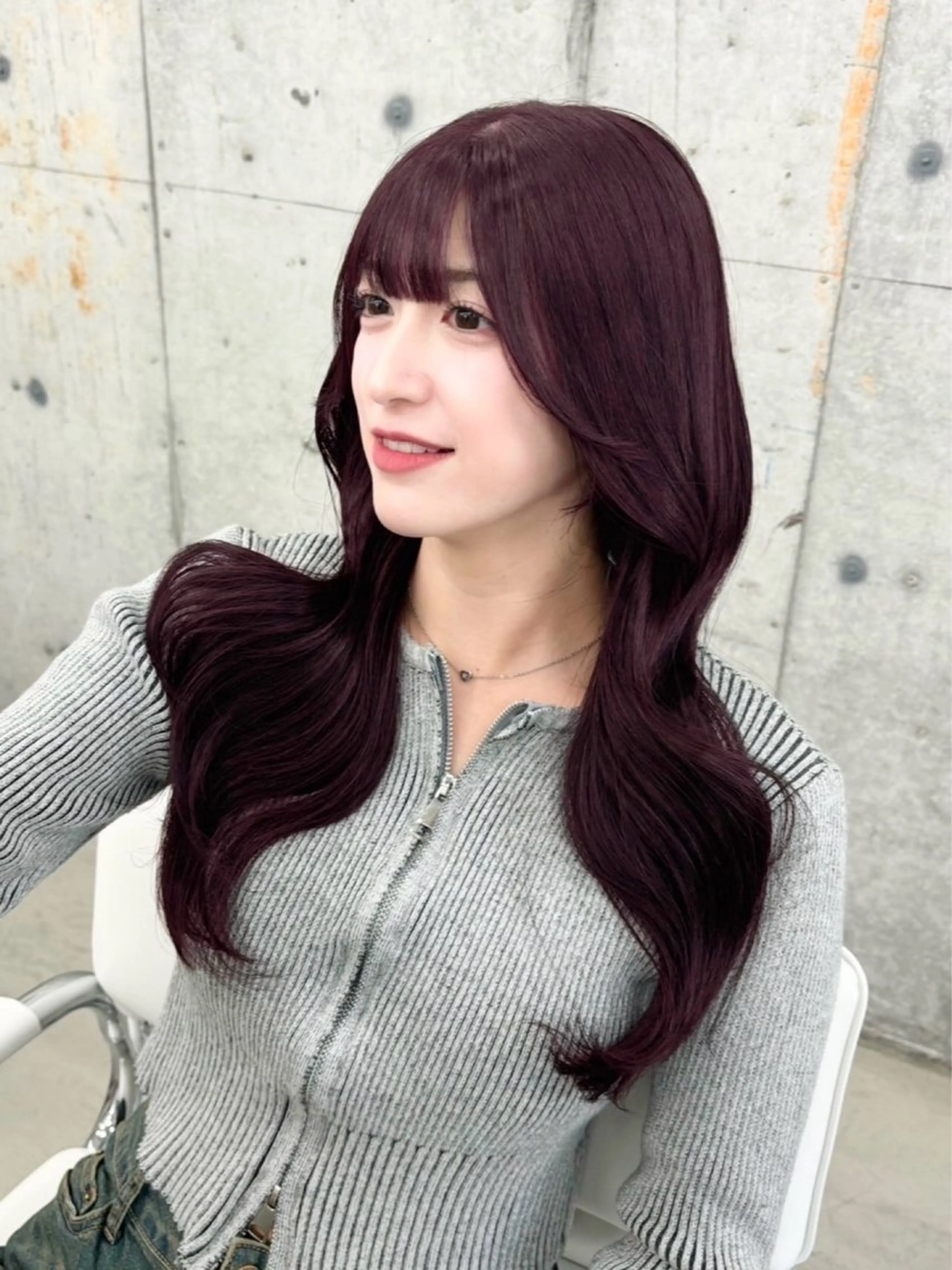 カラー NI表参道所属・Kana/韓国ヘア /暖色カラー🍒のヘアスタイル