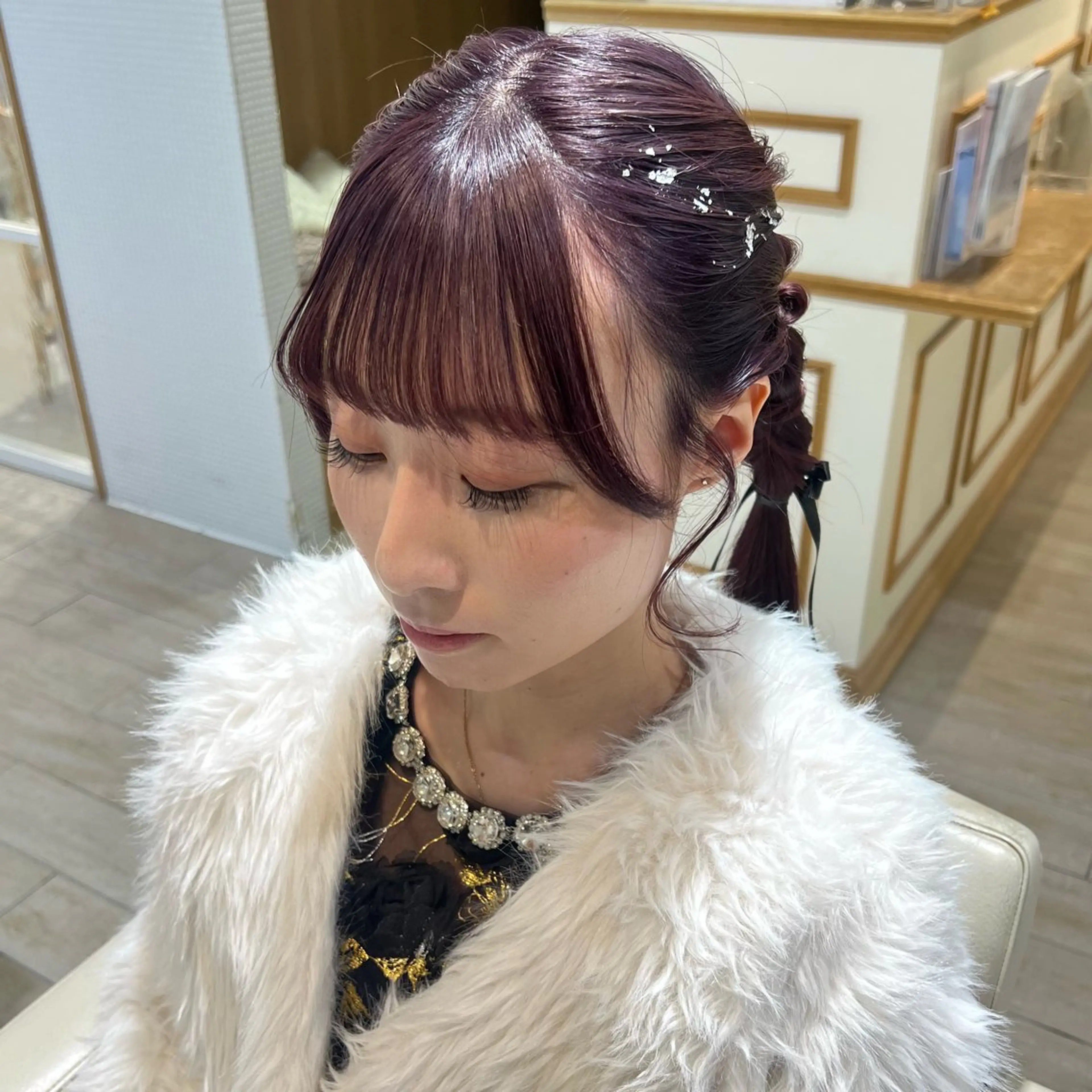 ロング ヘアアレンジ ヘアセット カット/カラーモデル 募集 セイノチヒロのヘアスタイル