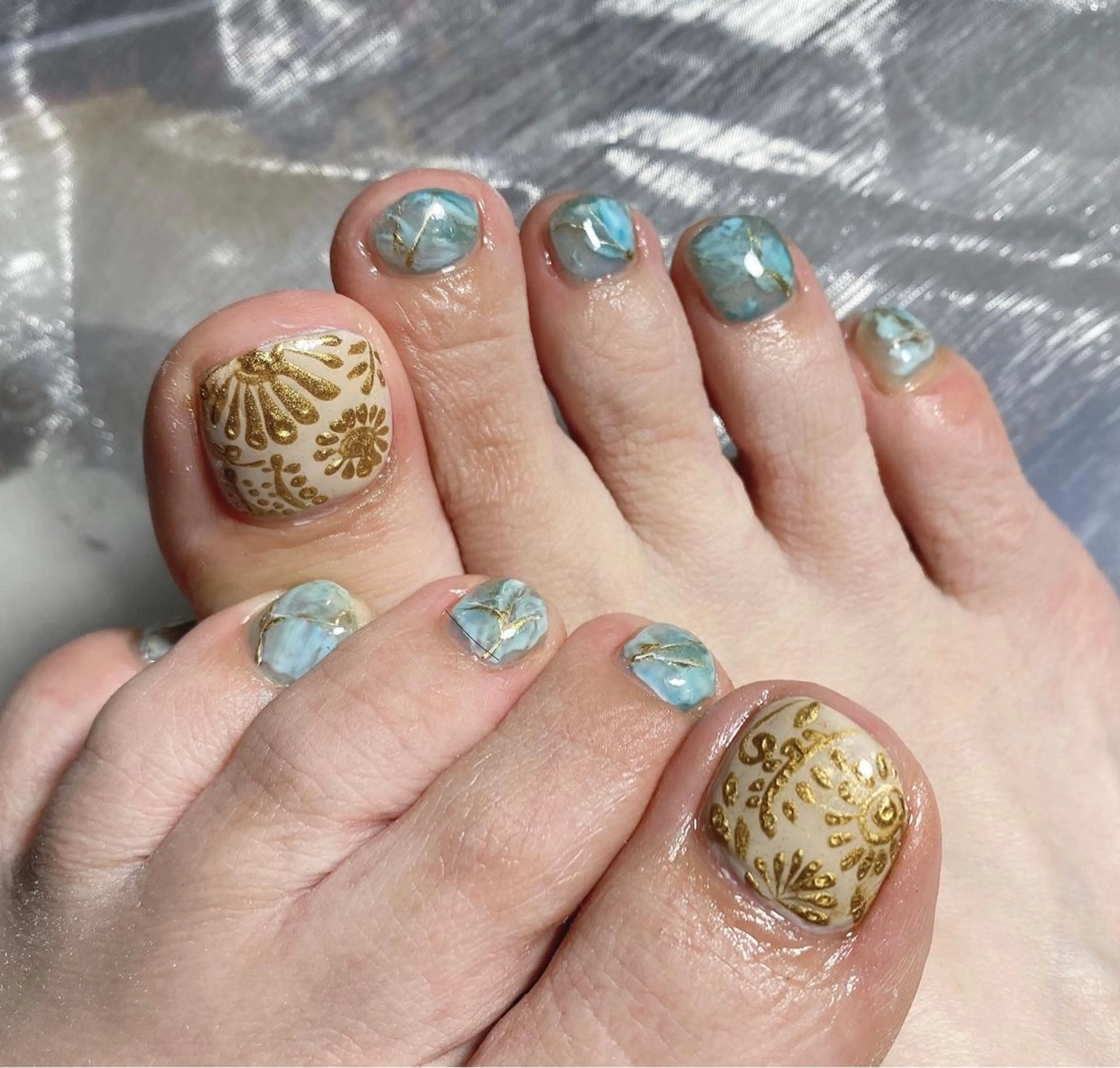 ネイル フットネイル 田淵 聖子のマツエク・マツパデザイン