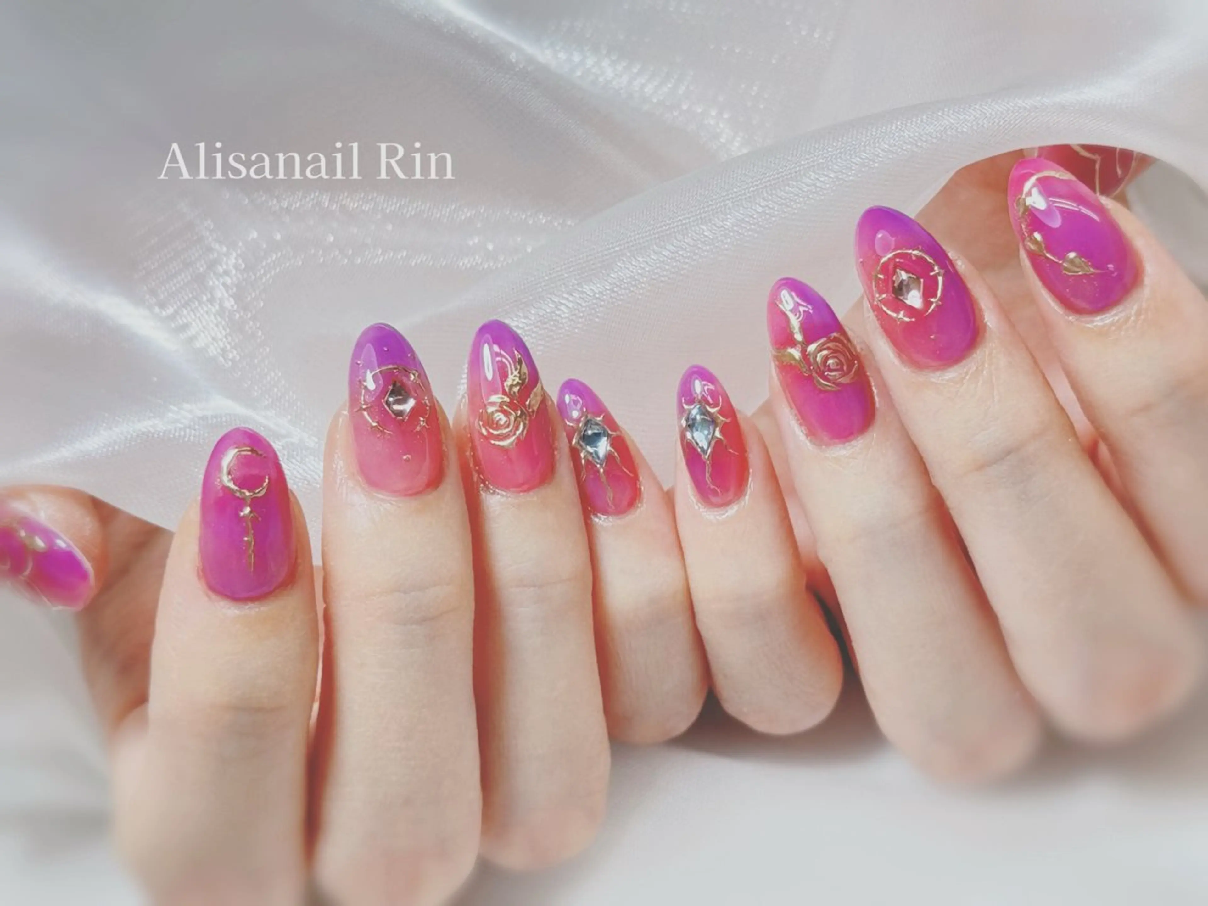 ネイル ハンドネイル Alisa nail Rinのネイルデザイン