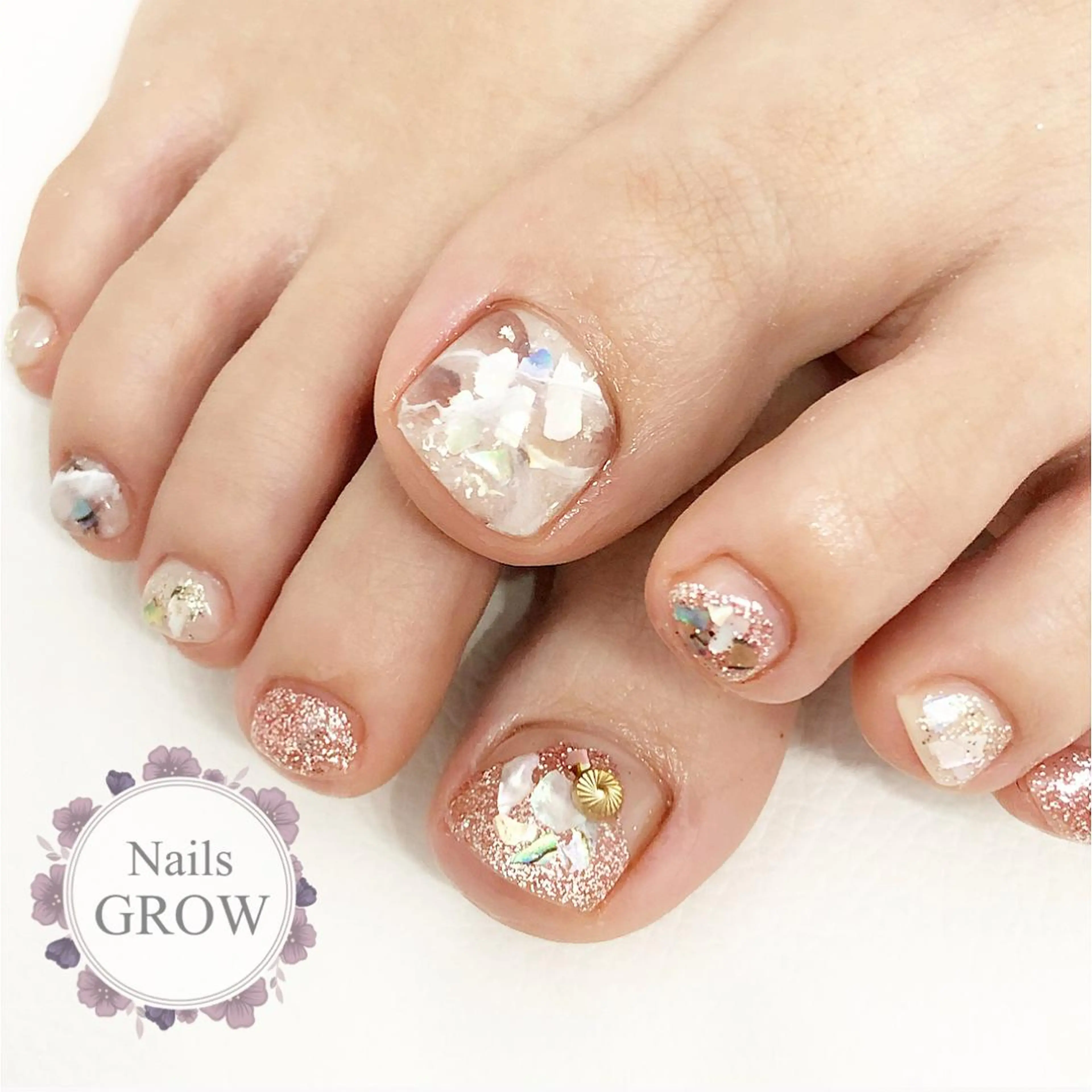 ネイル フットネイル Nails GROWのネイルデザイン