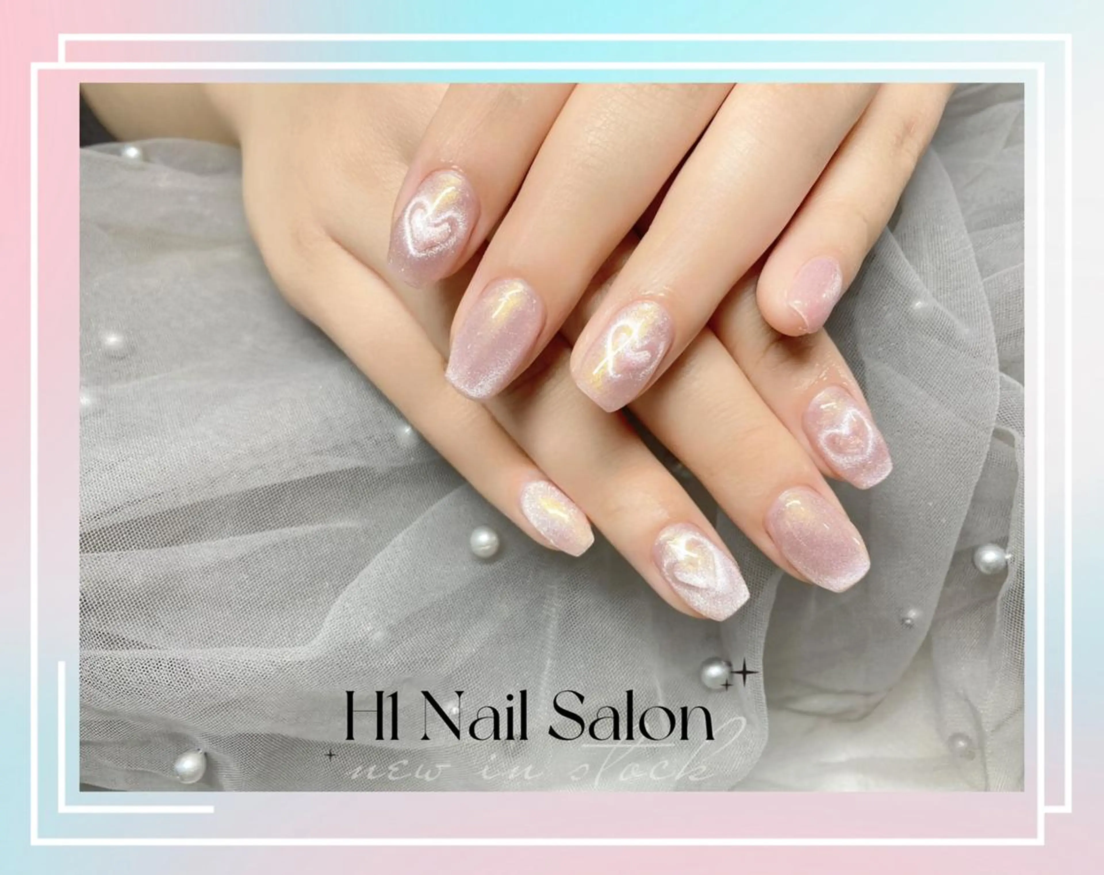 ミディアム ハンドネイル H1 ネイル サロンのネイルデザイン