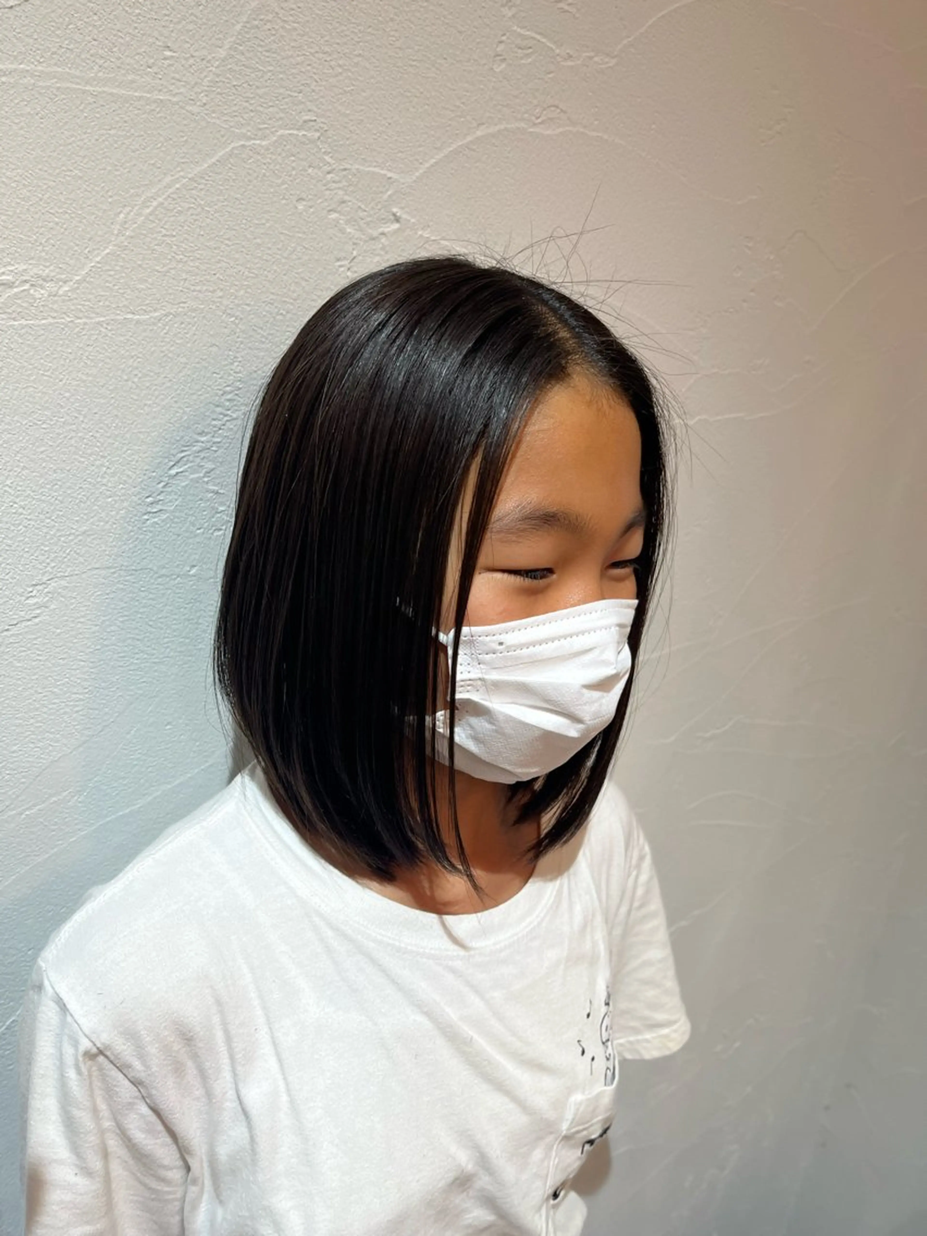 ミディアム パーマ 縮毛矯正 Lamie所属・大人女子&髪改善専門 Nobuフリーランスのヘアスタイル