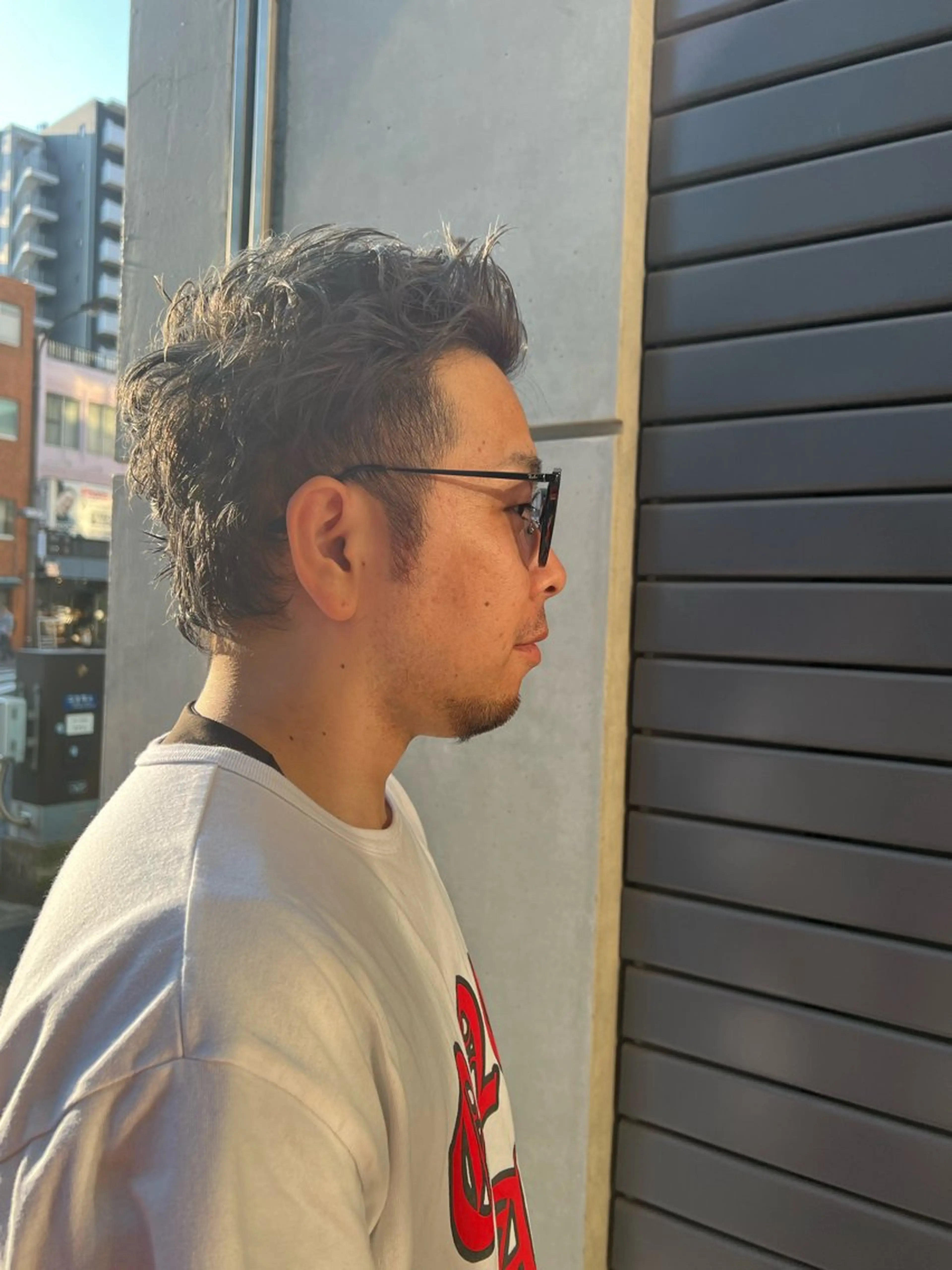 ショート カラー メンズ カット ヘッドスパ IKU ミニボブ名古屋のヘアスタイル