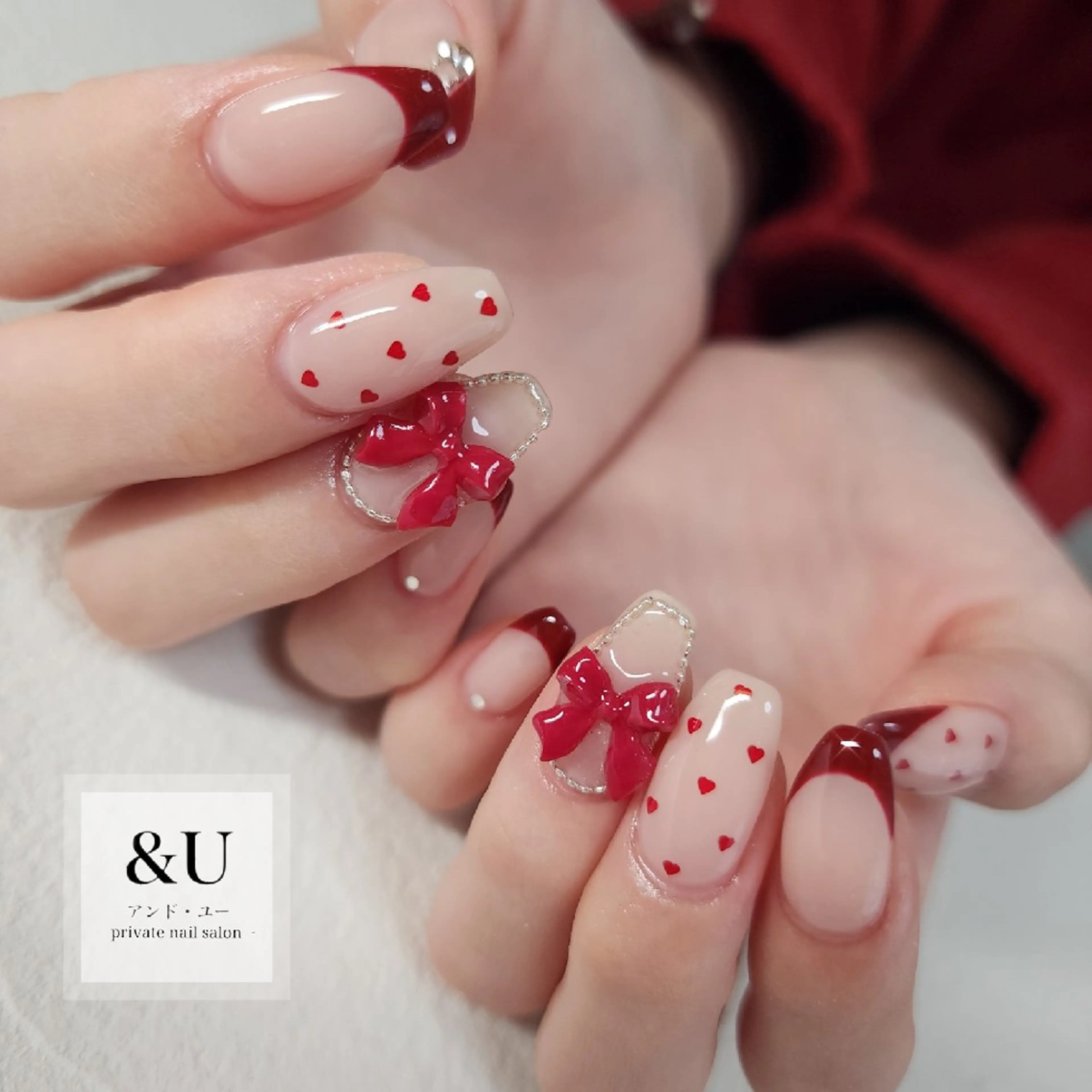 ネイル 持ち込み ハンドネイル ＆Ｕ (アンド・ユー)のネイルデザイン