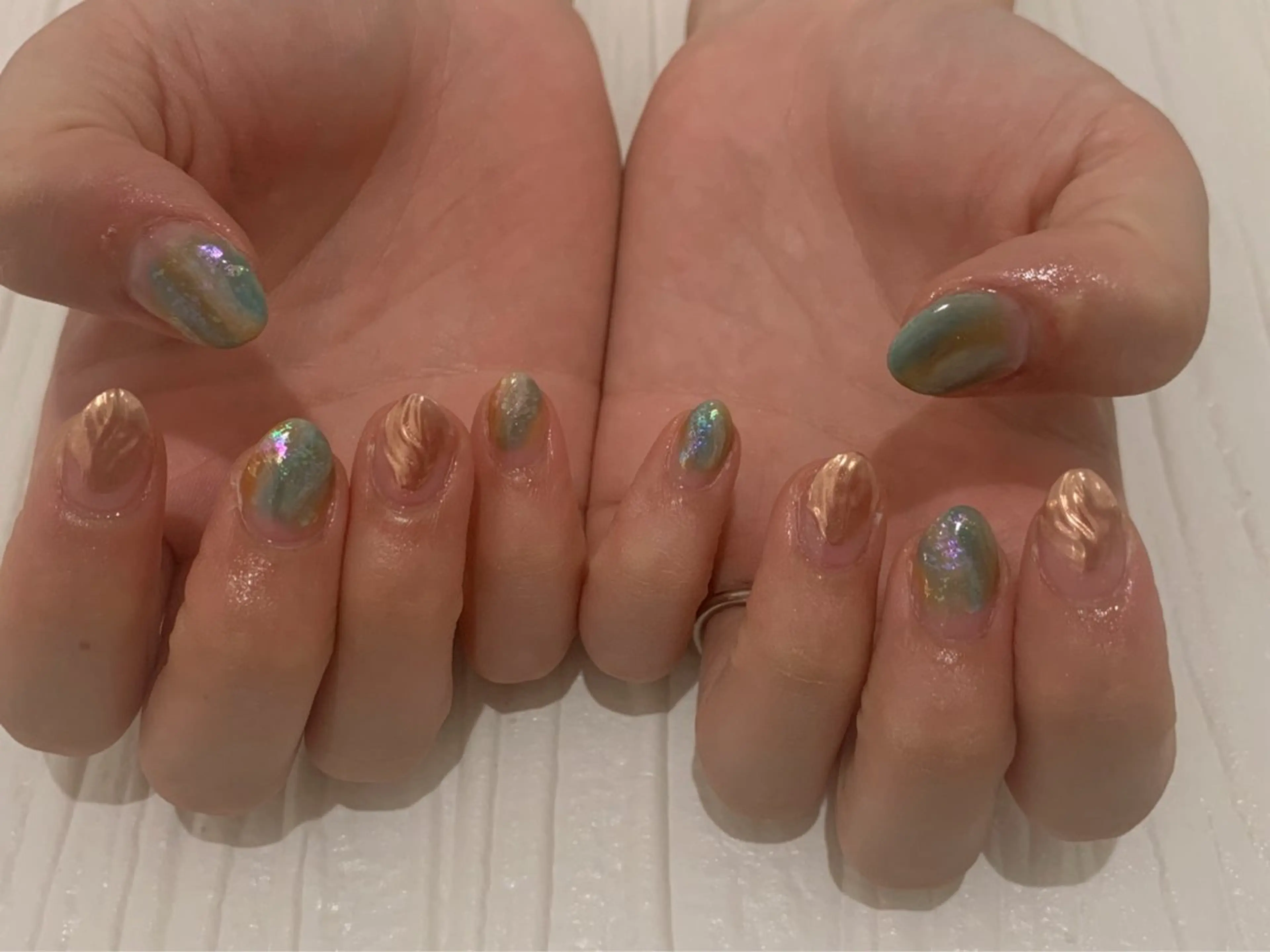 ネイル a:Qネイル /久米川のネイルデザイン