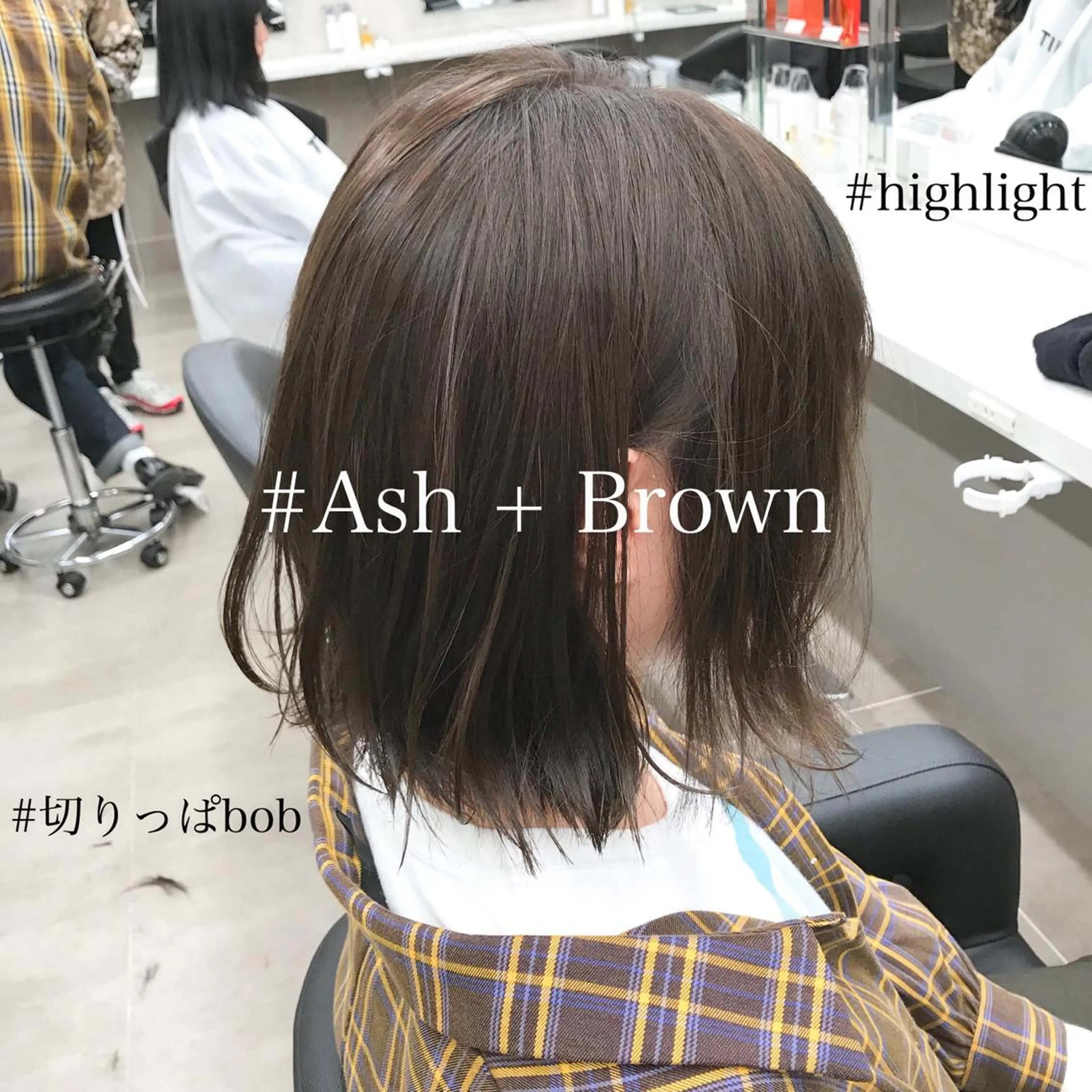 ショート カラー ヘアアレンジ TONE所属・透明感カラー/ 韓国ヘア/縮毛矯正のヘアスタイル