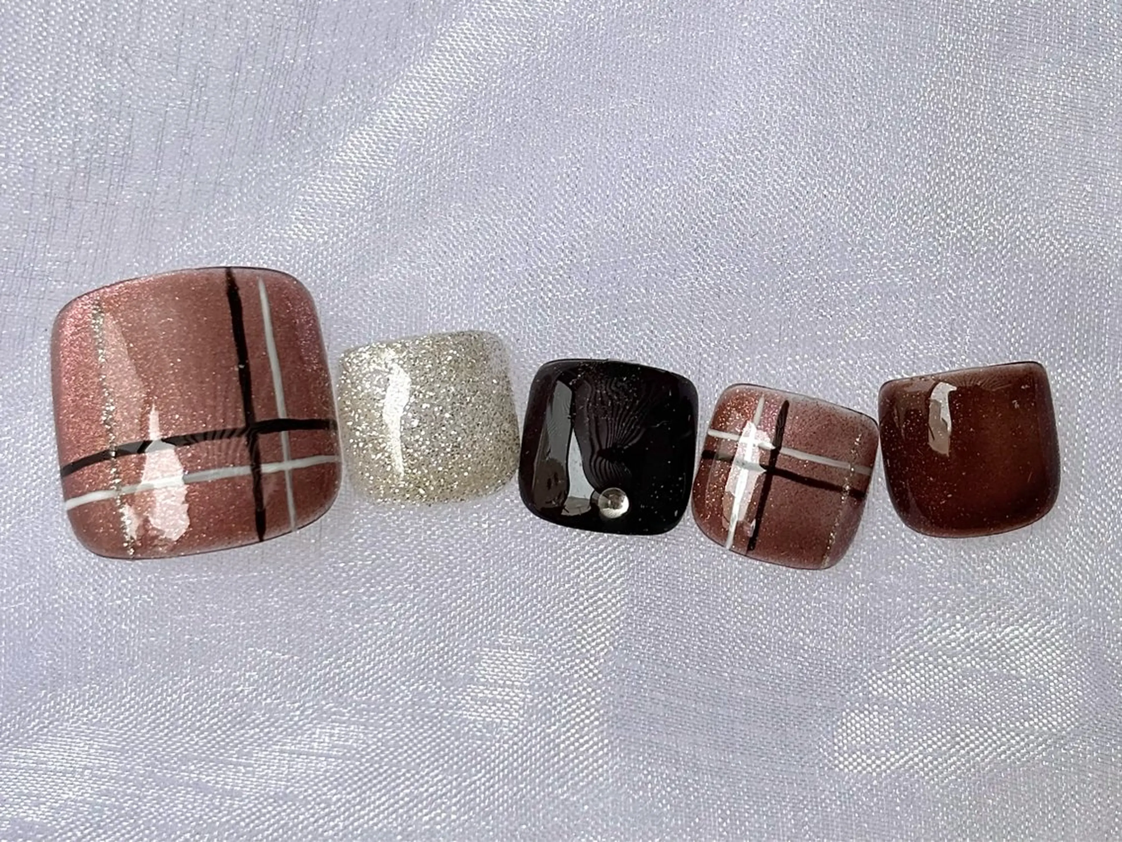 ネイル フットネイル トップネイリスト Ribbon立川店のネイルデザイン