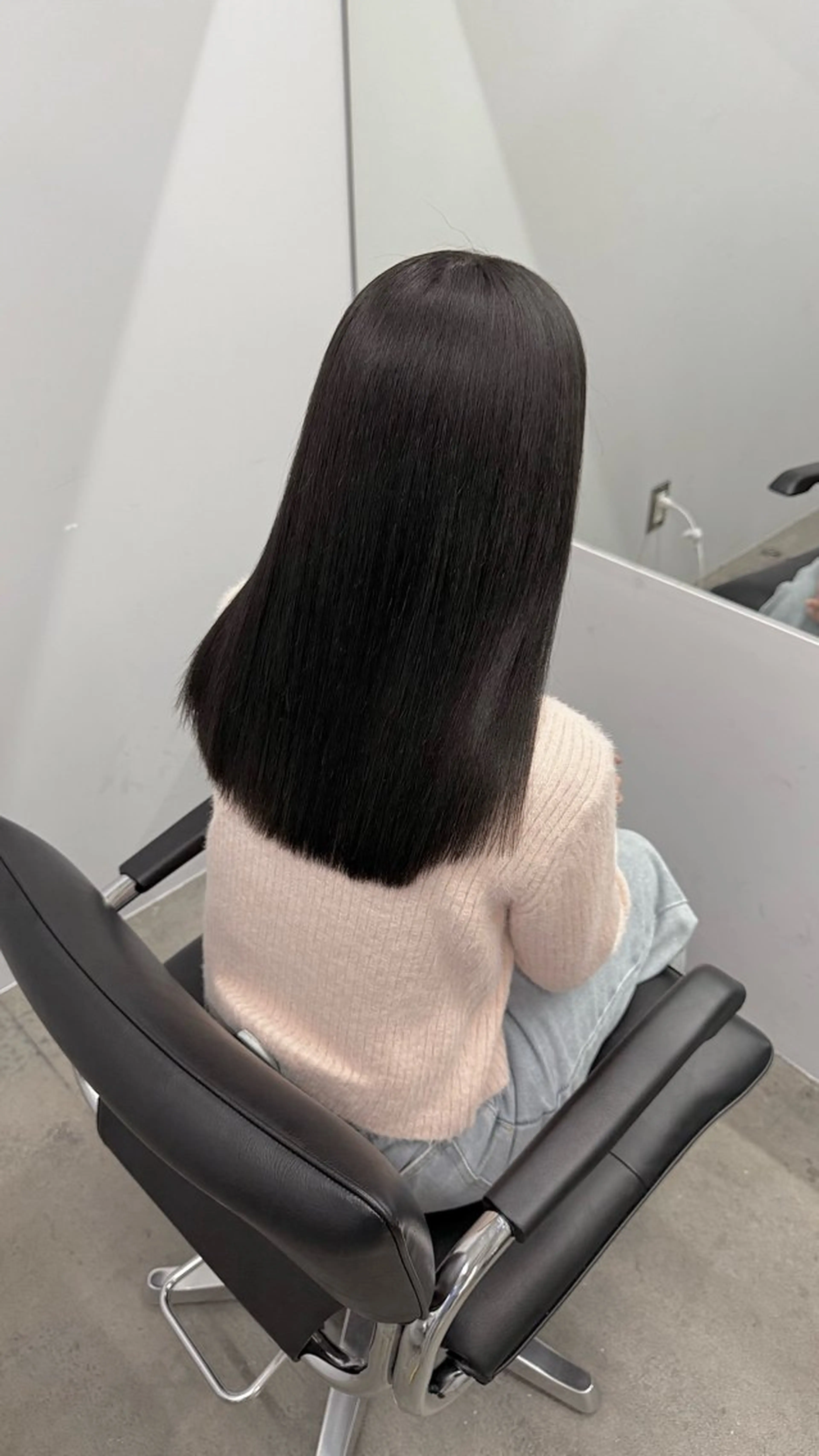 セミロング ヘアカラー トリートメント mina★ボブcut 透明感color🥣のヘアスタイル